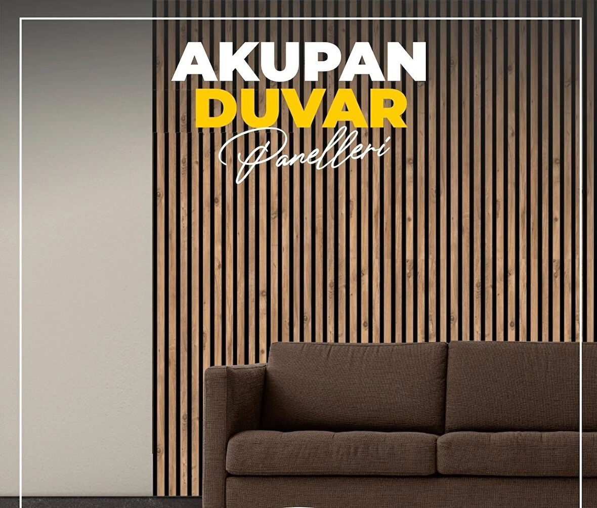 120 CM 12 ADET KENDİNDEN YAPIŞKANLI AHŞAP ÇITA - ATLANTİK ÇAM