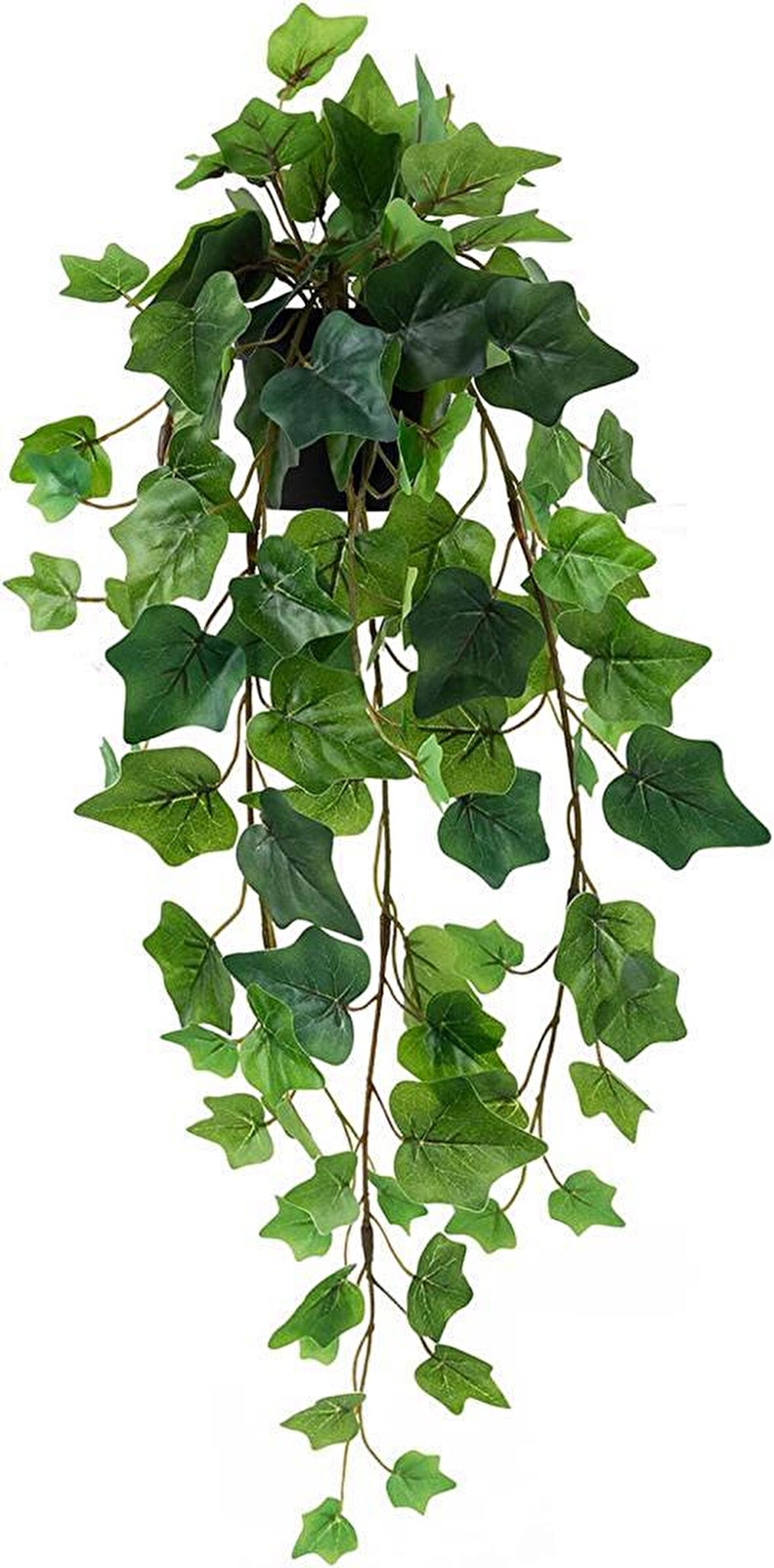 Yapay Çiçek Saksıda Sarkan Dev Hedera 80cm Yapay Sarmaşık Yeşil
