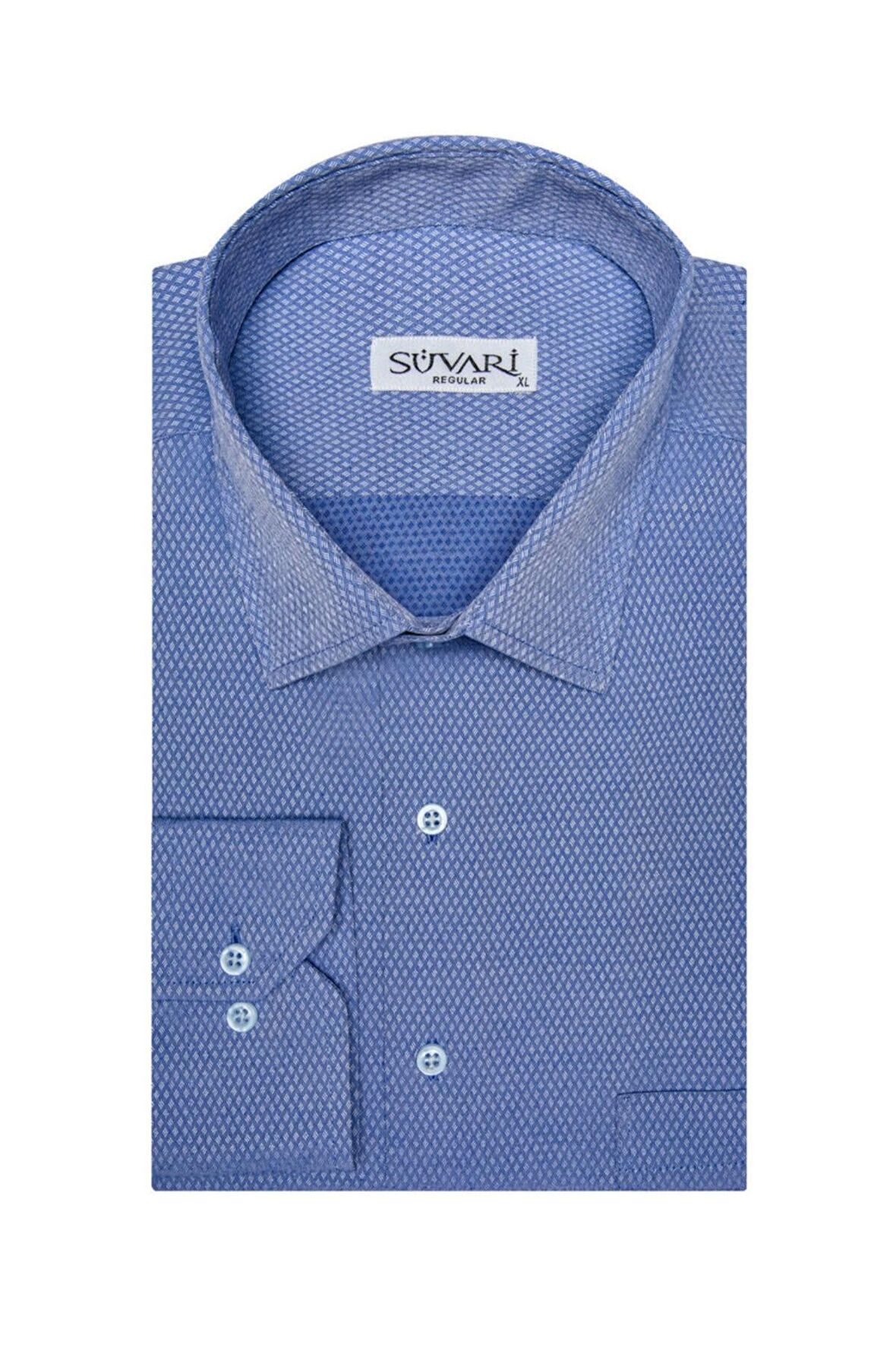 Süvari Armür Desenli Erkek Gömlek