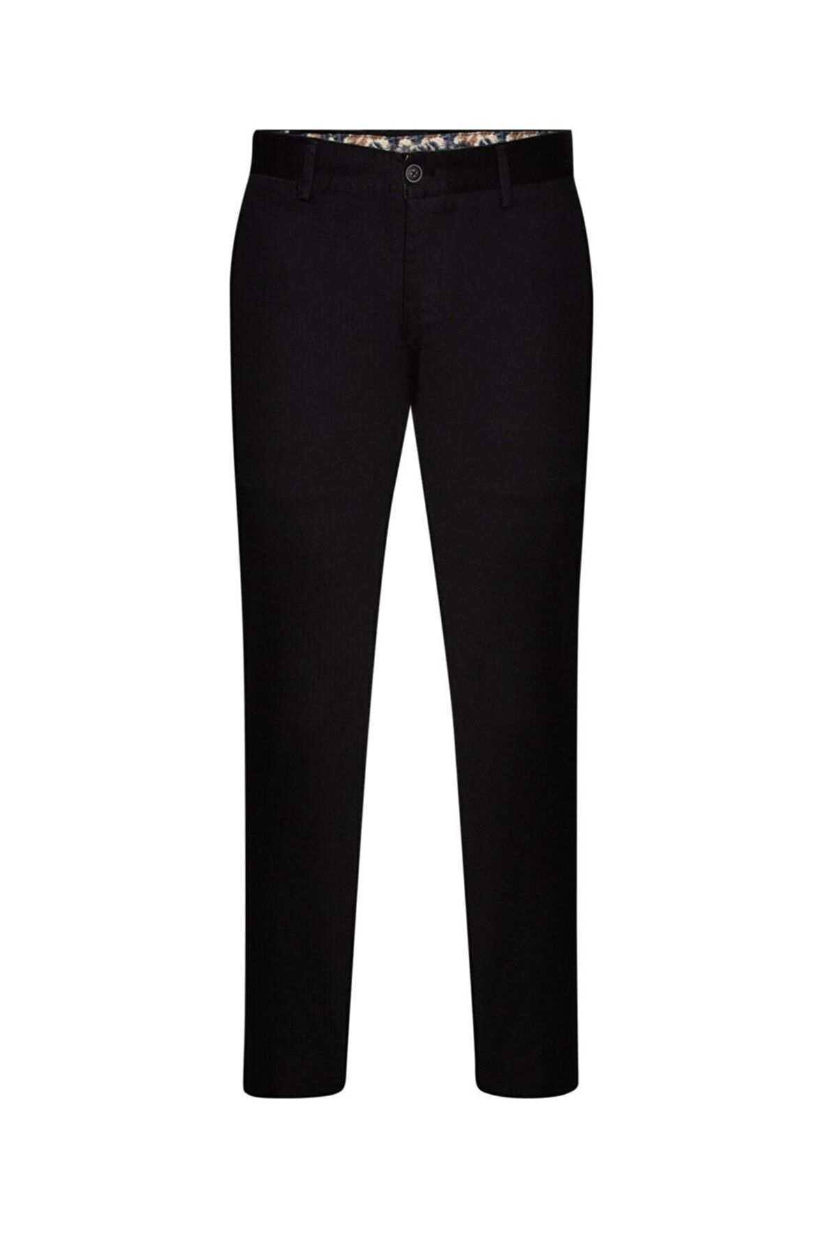 Slim Fit Gabardin Lacivert Erkek Pantolon