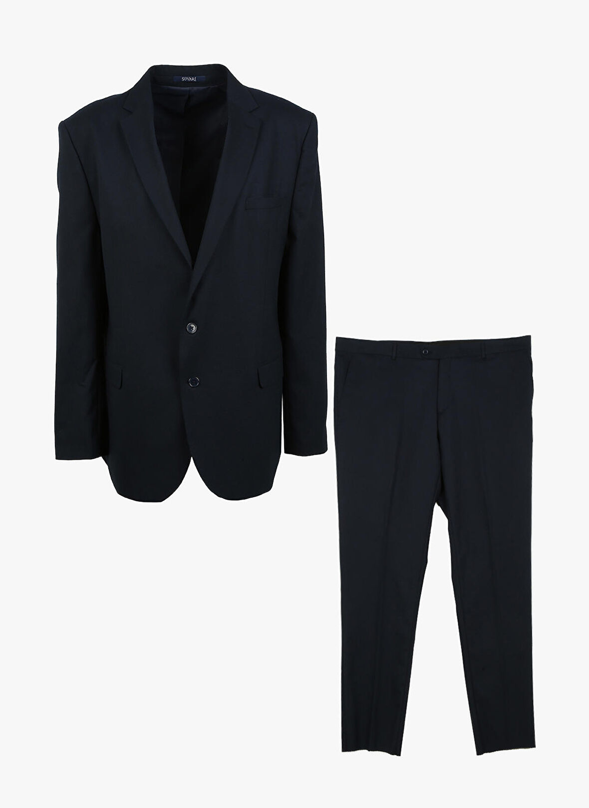 Süvari Normal Bel Regular Fit Mavi Erkek Takım Elbise TK1000400333