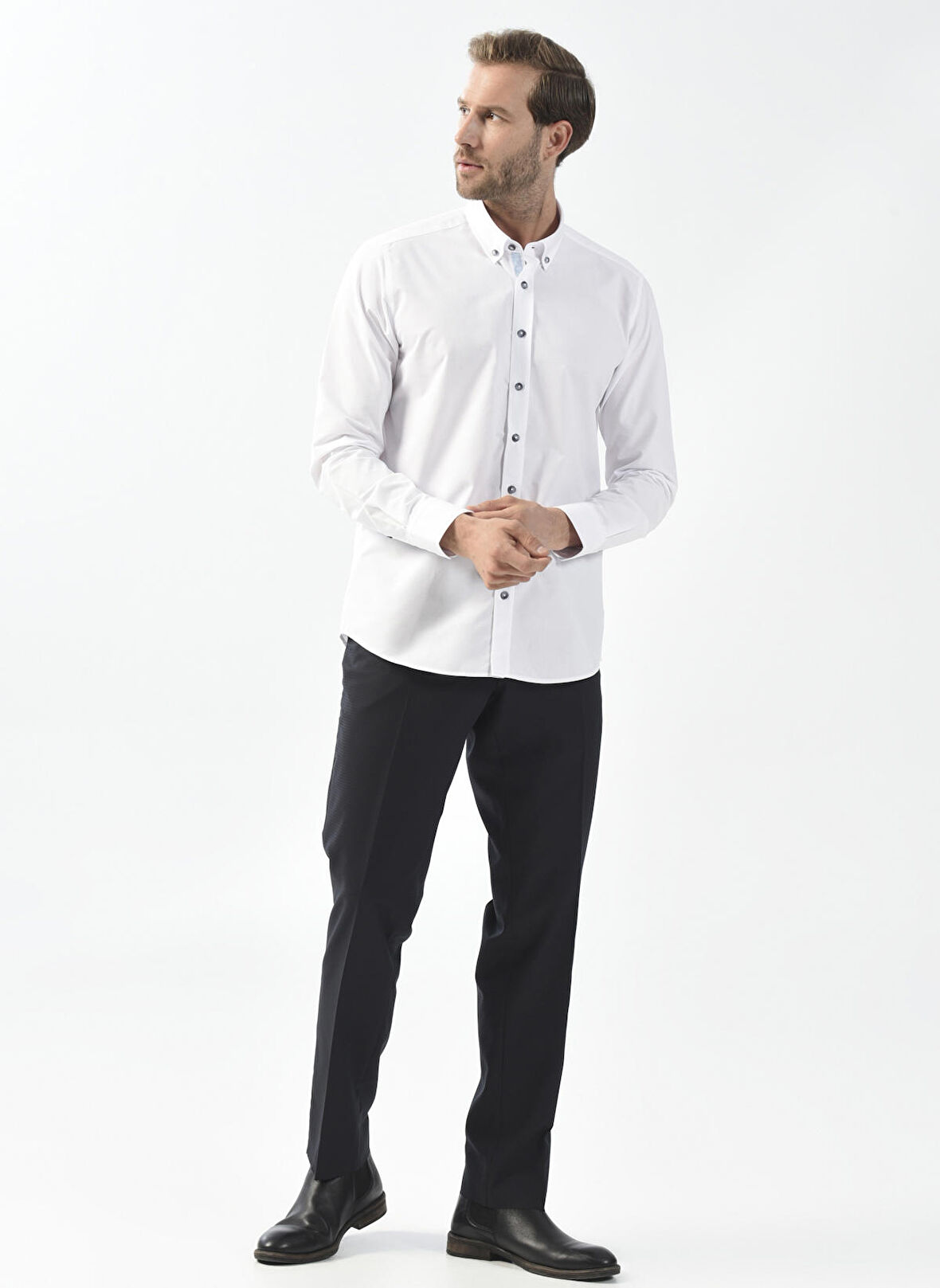 Süvari Normal Bel Normal Paça Regular Fit Lacivert Erkek Pantolon Pn1014400287