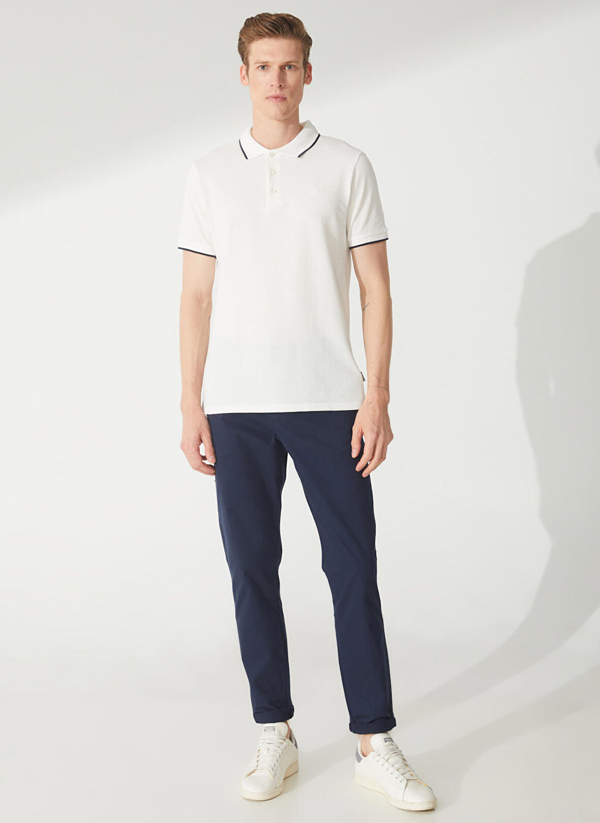 Süvari Normal Bel Normal Paça Slim Fit Lacivert Erkek Pantolon Pn2020500527