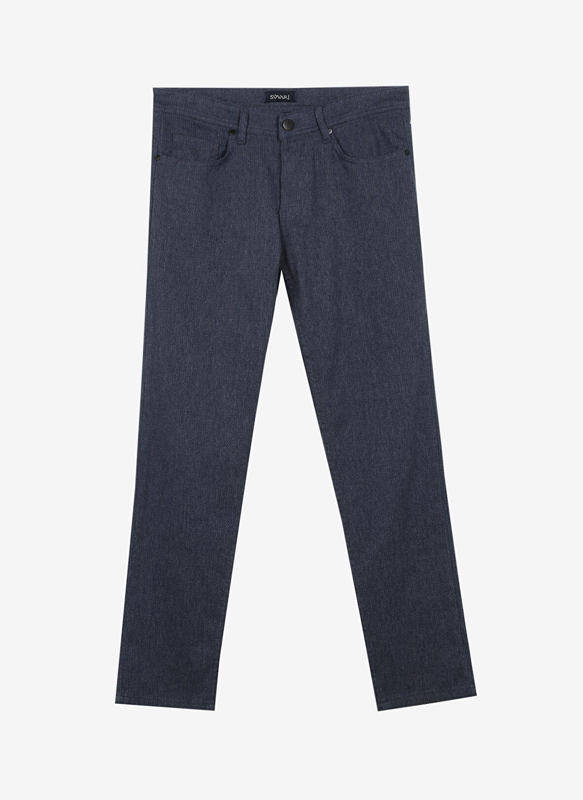 Süvari Normal Bel Normal Paça Slim Fit Lacivert Erkek Pantolon Pn2020500533