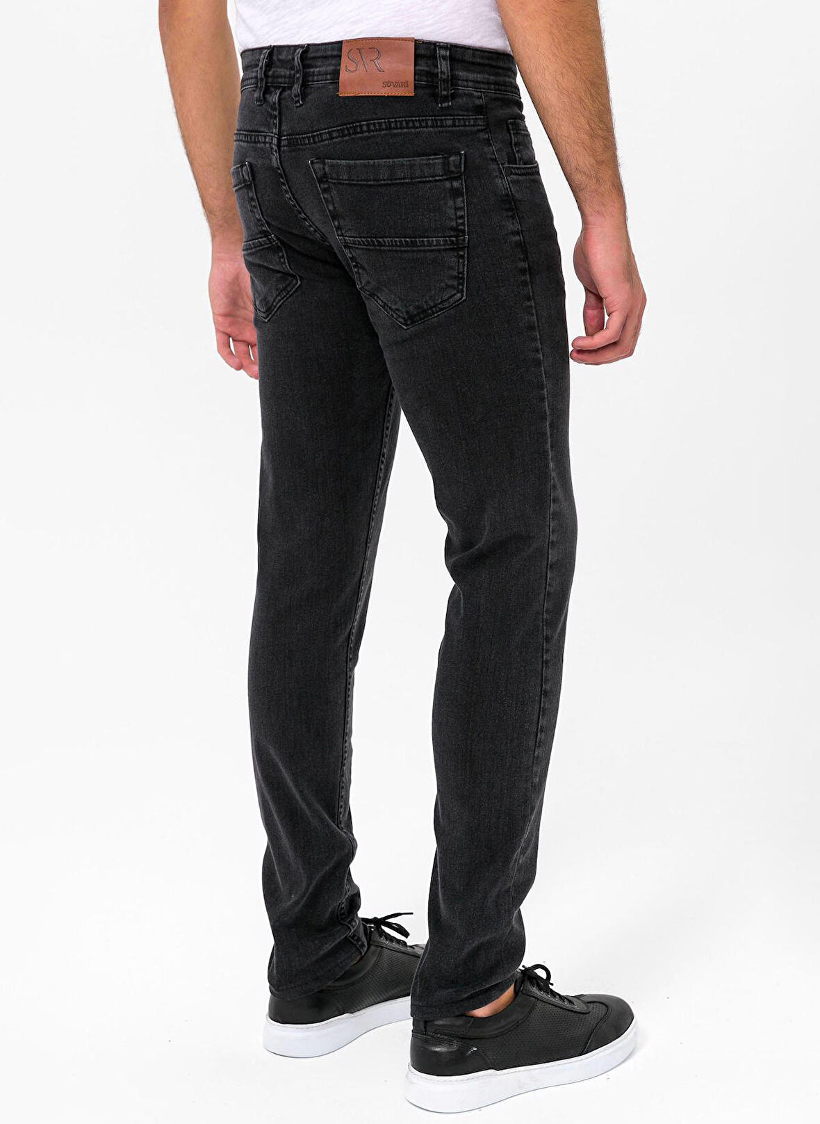 Süvari Normal Bel Normal Paça Regular Fit Gri Erkek Pantolon PN2024000018