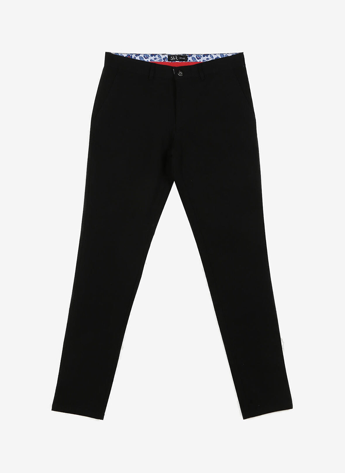 Süvari Normal Bel Normal Paça Slim Fit Siyah Erkek Pantolon Pn2020500538