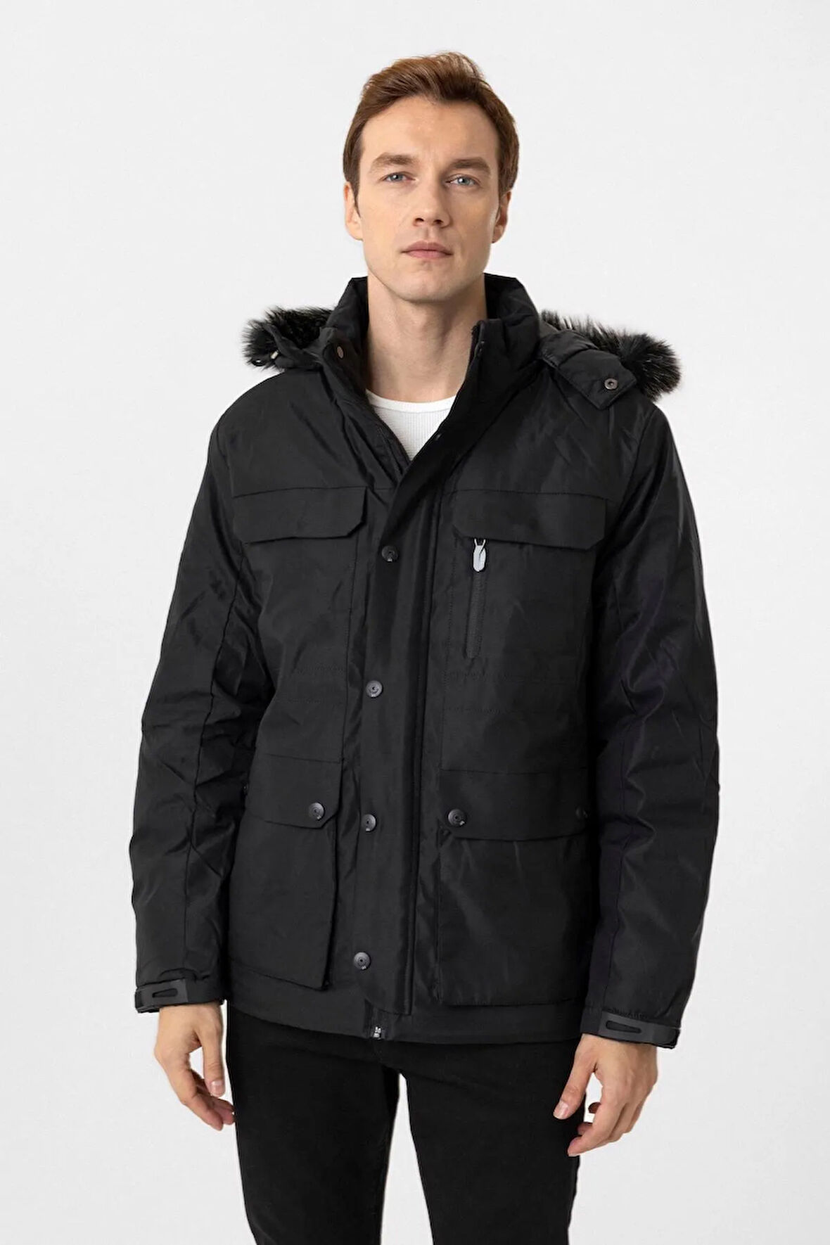 Regular Kalıp Boş Mont