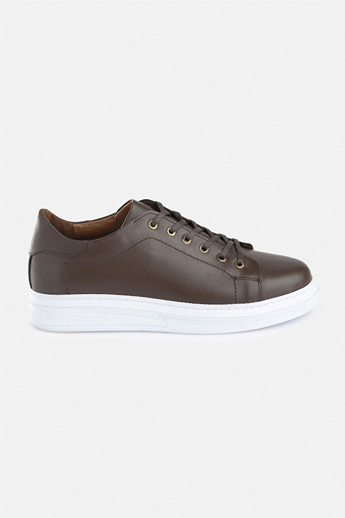 Koyu Kahve Sneakers Ayakkabı