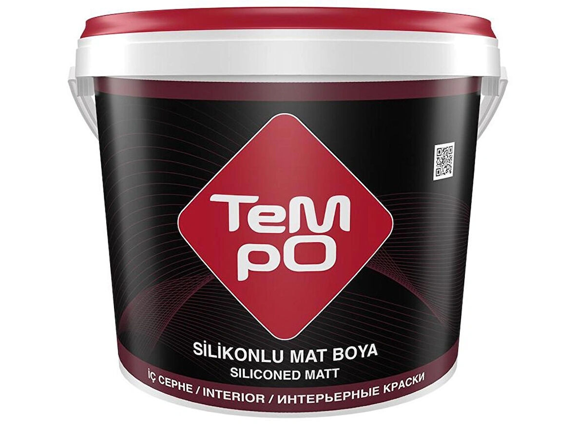 Tempo Silikonlu Mat İç Cephe Boyası 3,5Kg