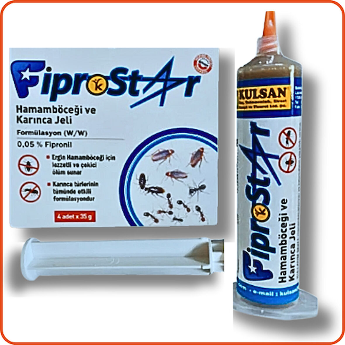 Fiprostar Hamamböceği ve Karınca Jel Yem | 35 Gram