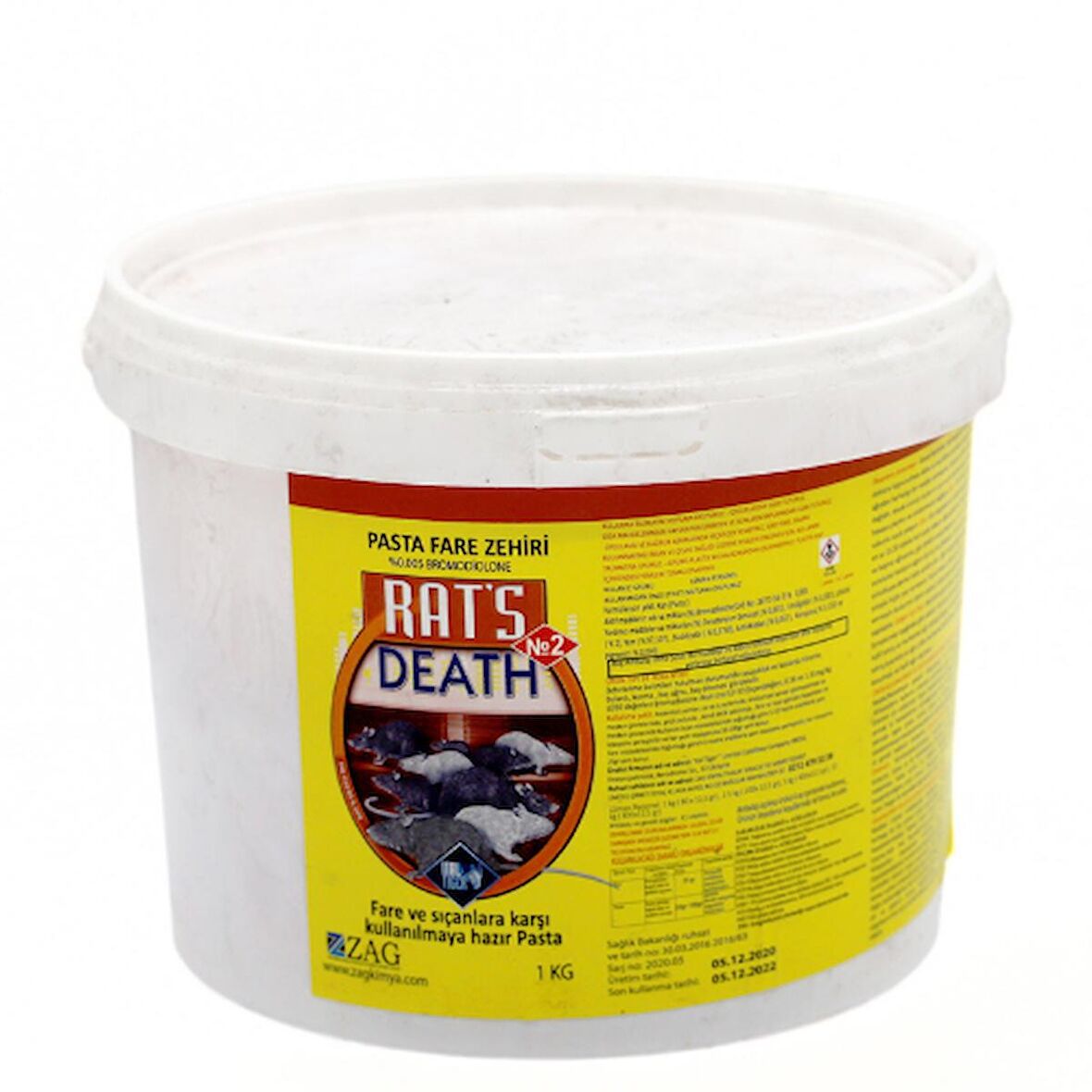 RATS DEATH PASTA FARE ZEHİRİ | 5 Kg