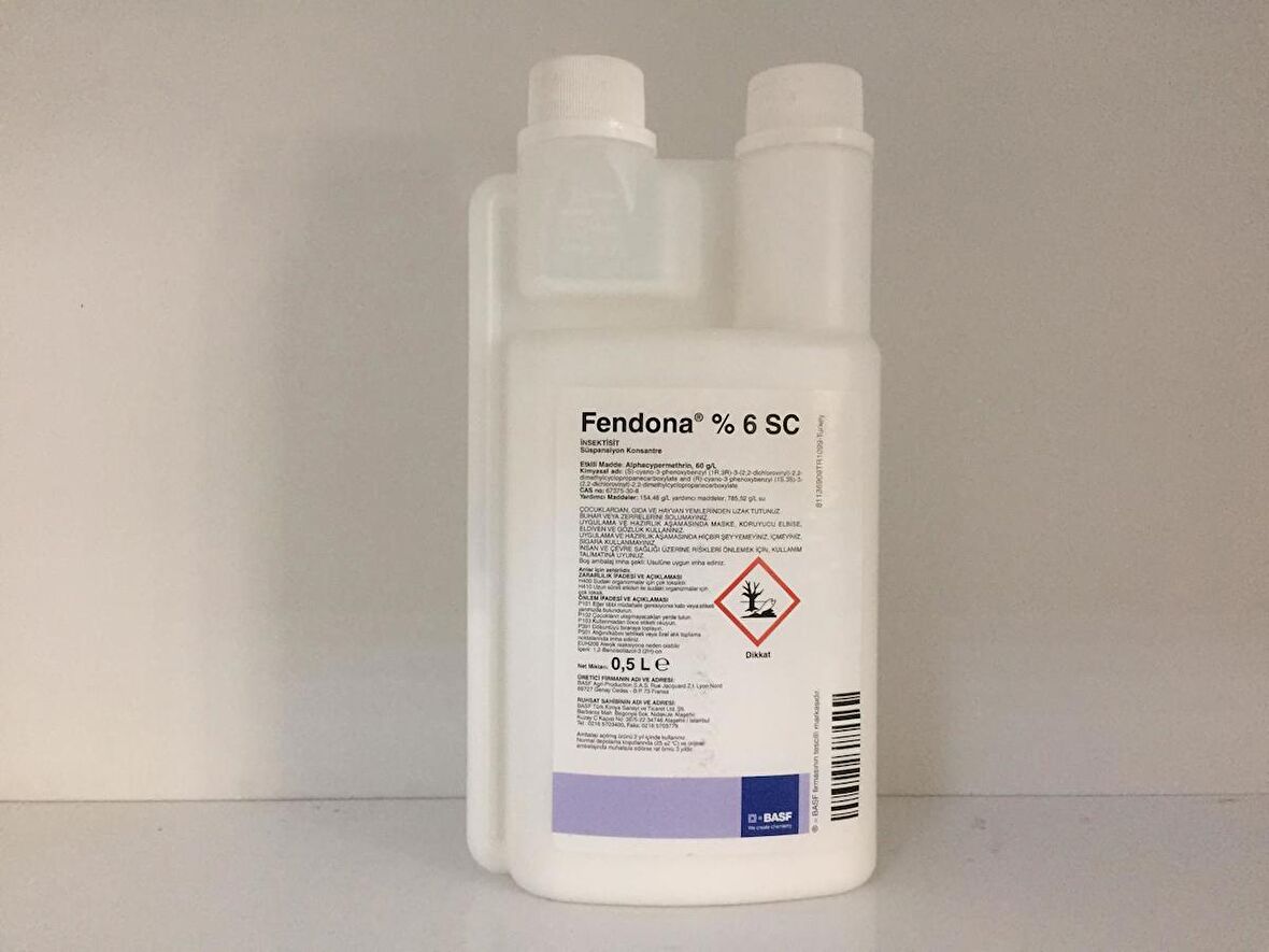 BASF FENDONA 6 SC KOKUSUZ HAŞERE ÖLDÜRÜCÜ (500 ml)