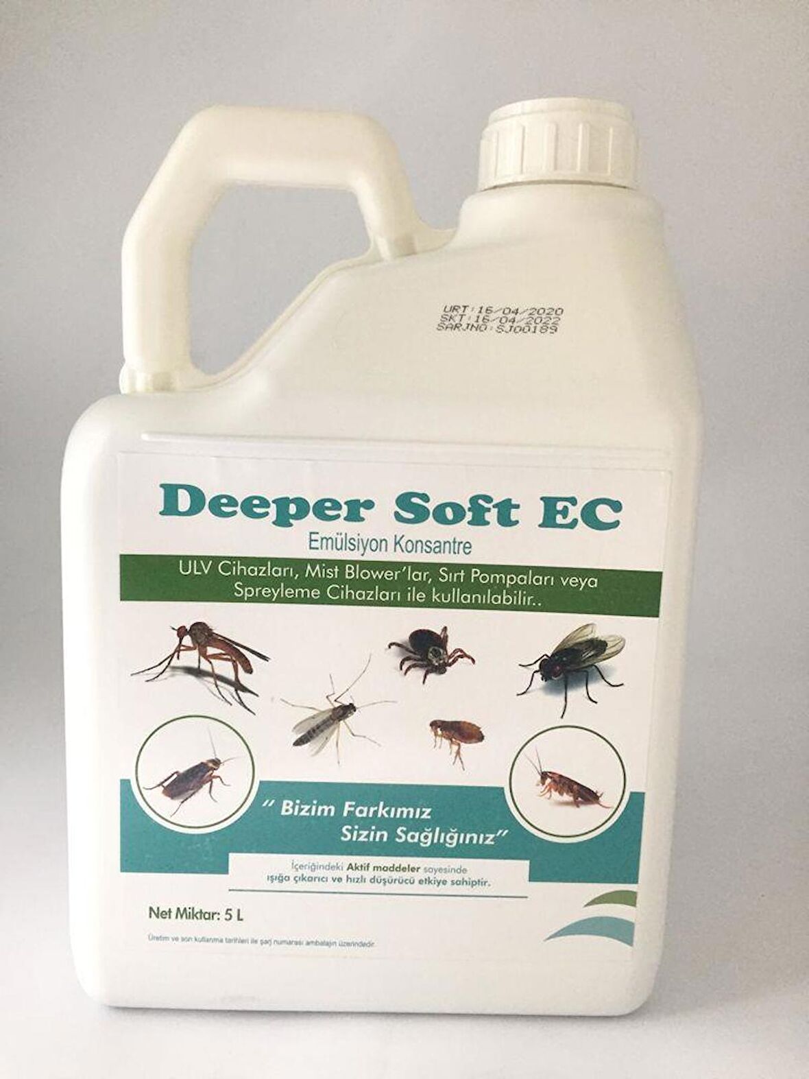 DEEPER SOFT EC KOKULU HAŞERE ÖLDÜRÜCÜ (5 Litre)