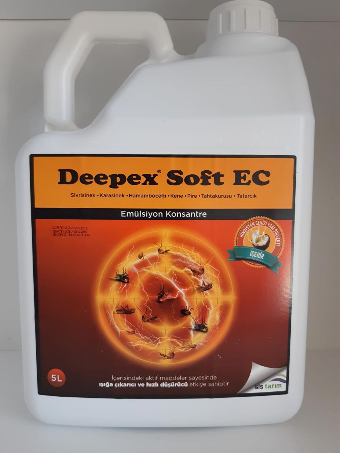 DEEPEX SOFT EC KOKULU HAŞERE ÖLDÜRÜCÜ (5 Litre)