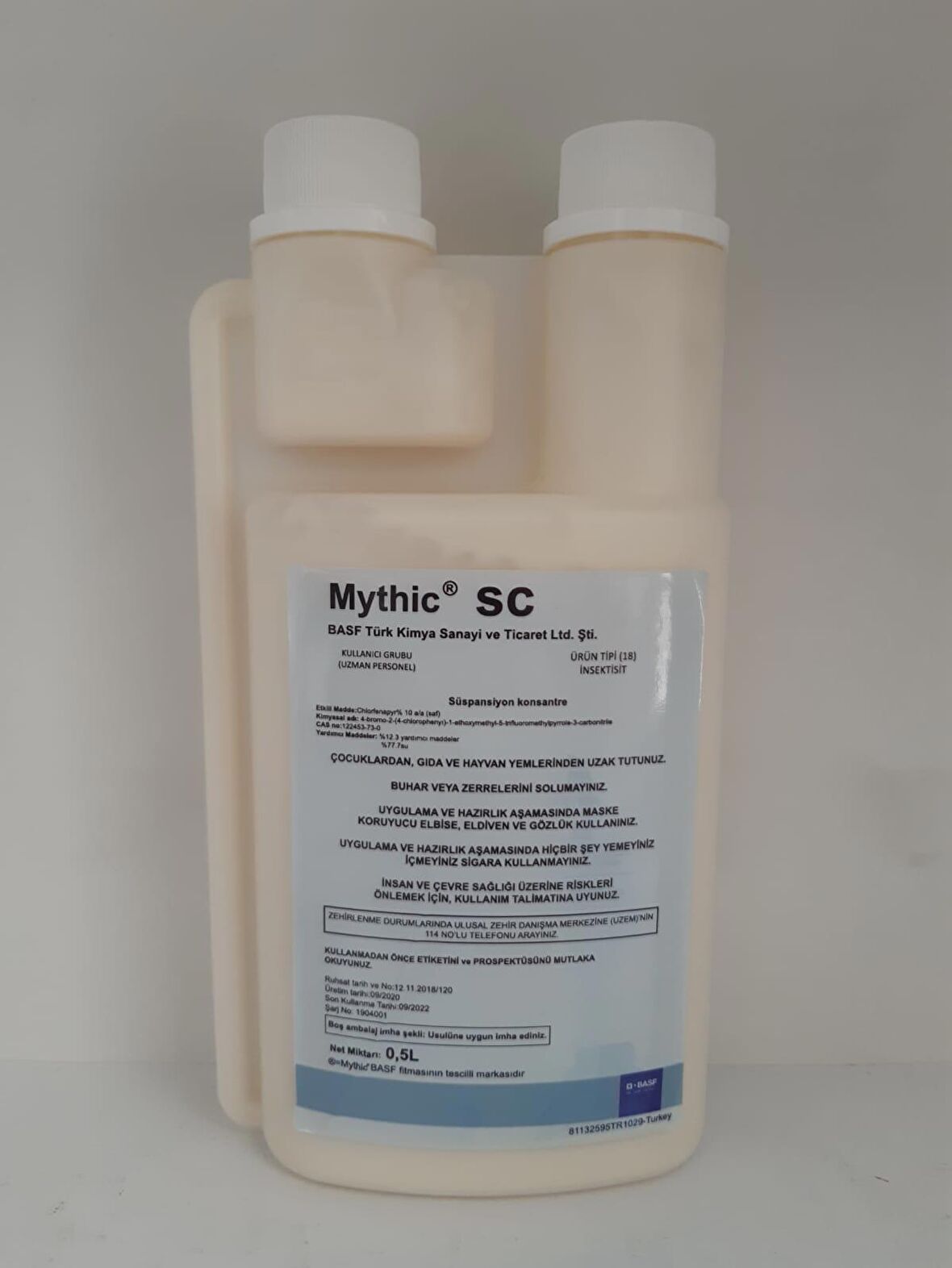 MYTHİC SC KOKUSUZ HAŞERE ÖLDÜRÜCÜ 500 ML