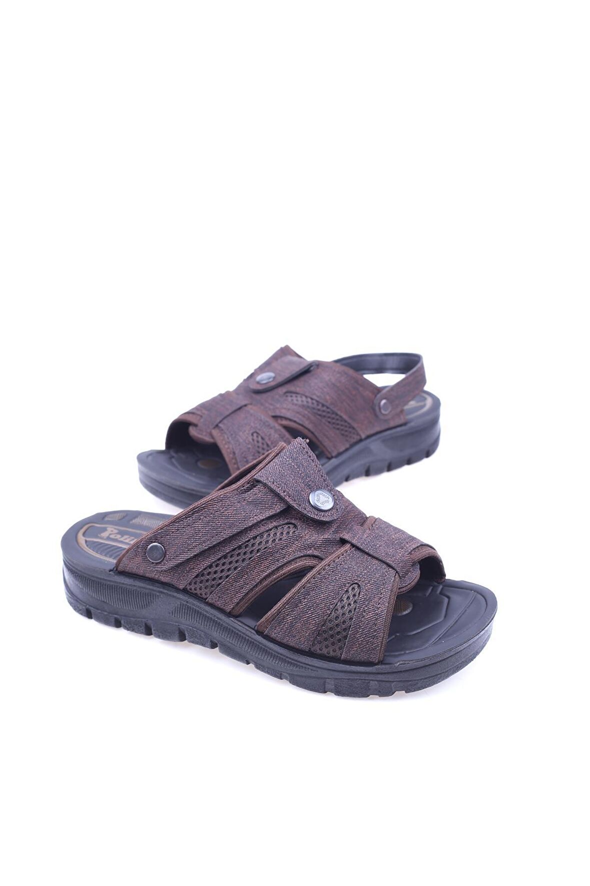 Polikamp 2843 Erkek Ortopedik Taban Günlük Terlik Sandalet