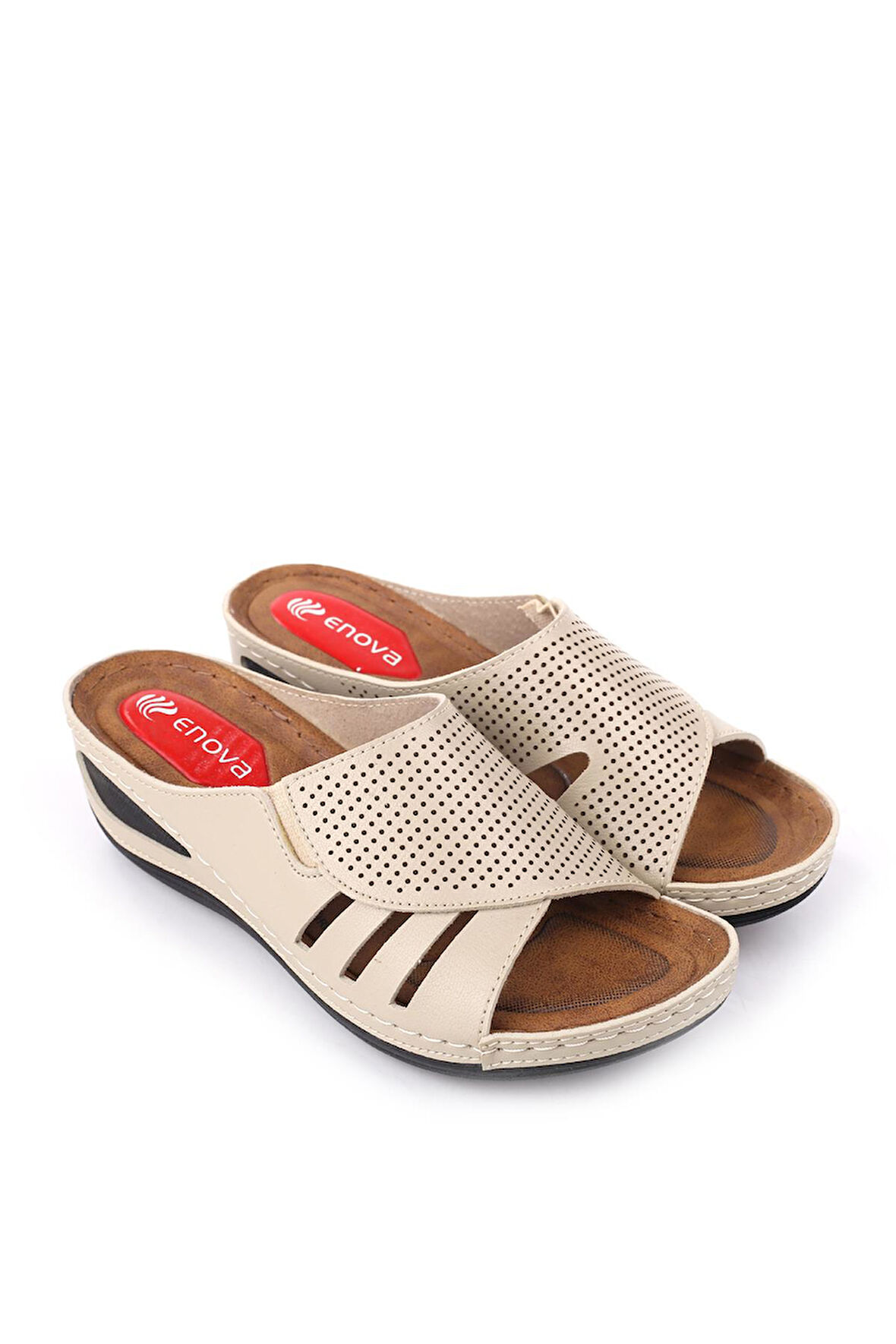 Papuç Sepeti 4743 Kadın Rahat Taban Ortopedik Günlük Terlik