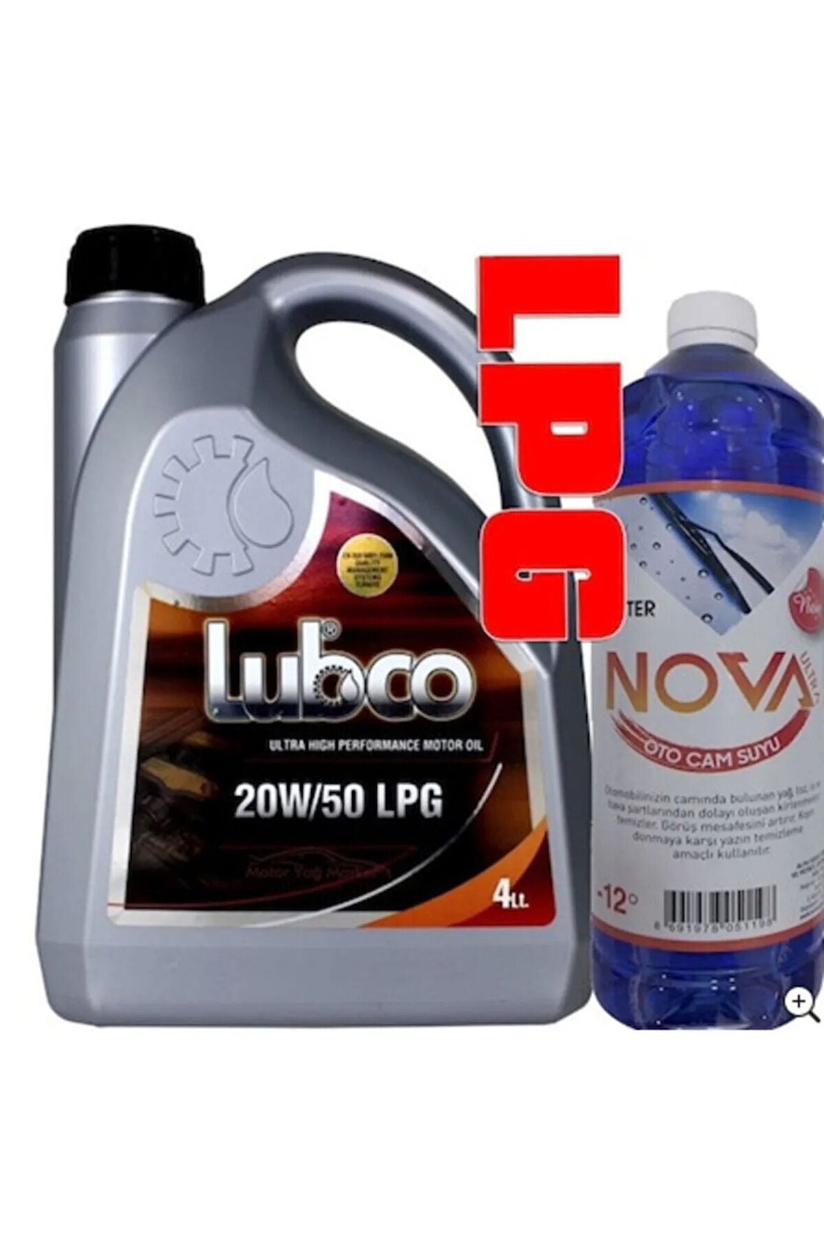 Lpg 20w50 4 Litre Motor Yağı +cam Suyu