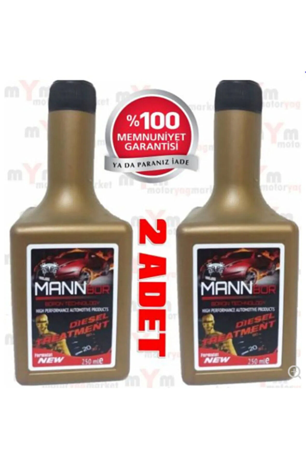 Bor Boron Teknoloji Dizel Mazot Yakıt Katkısı 250ml X2 Adet