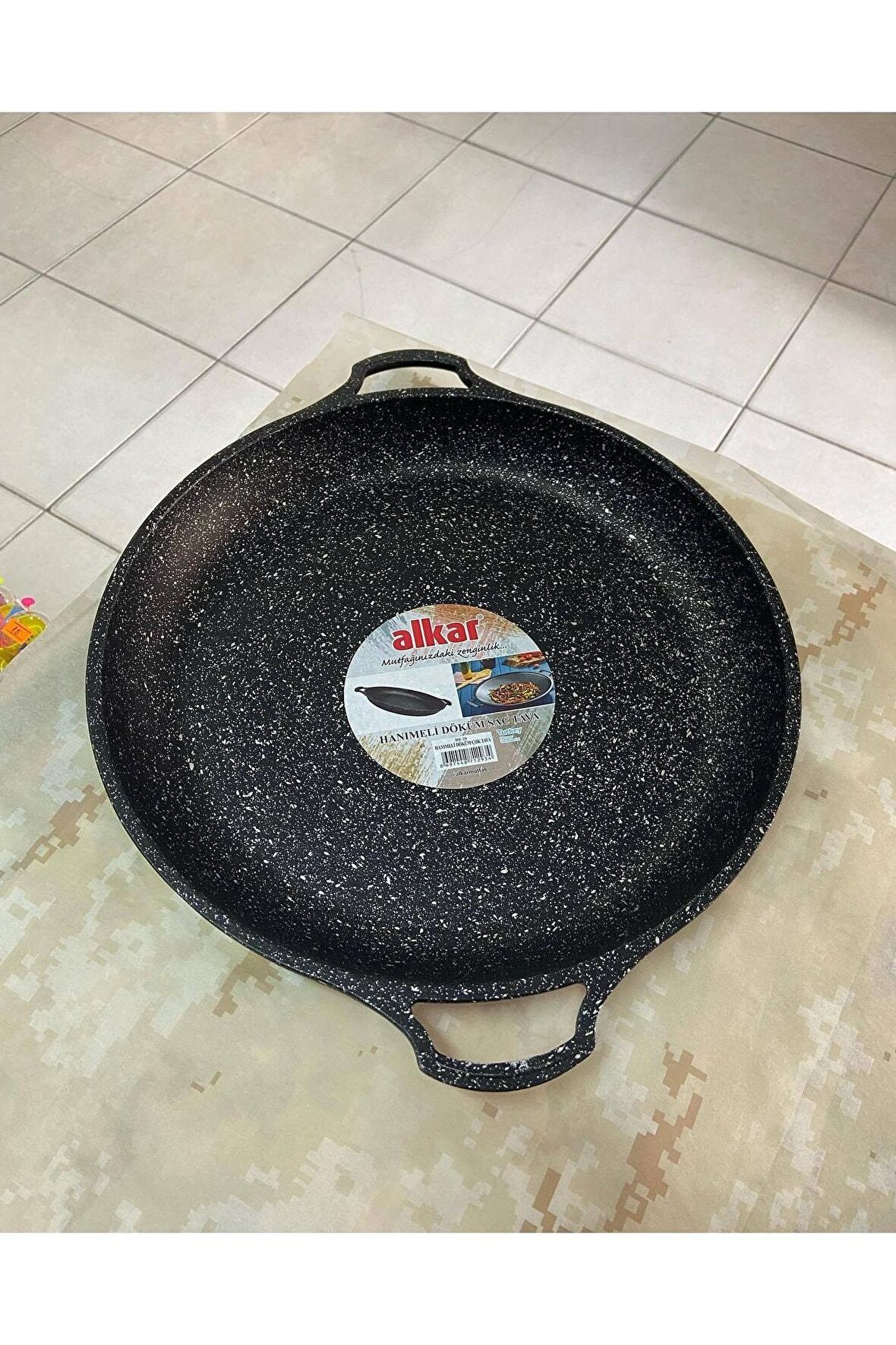 Hanımeli Döküm Sac Tava