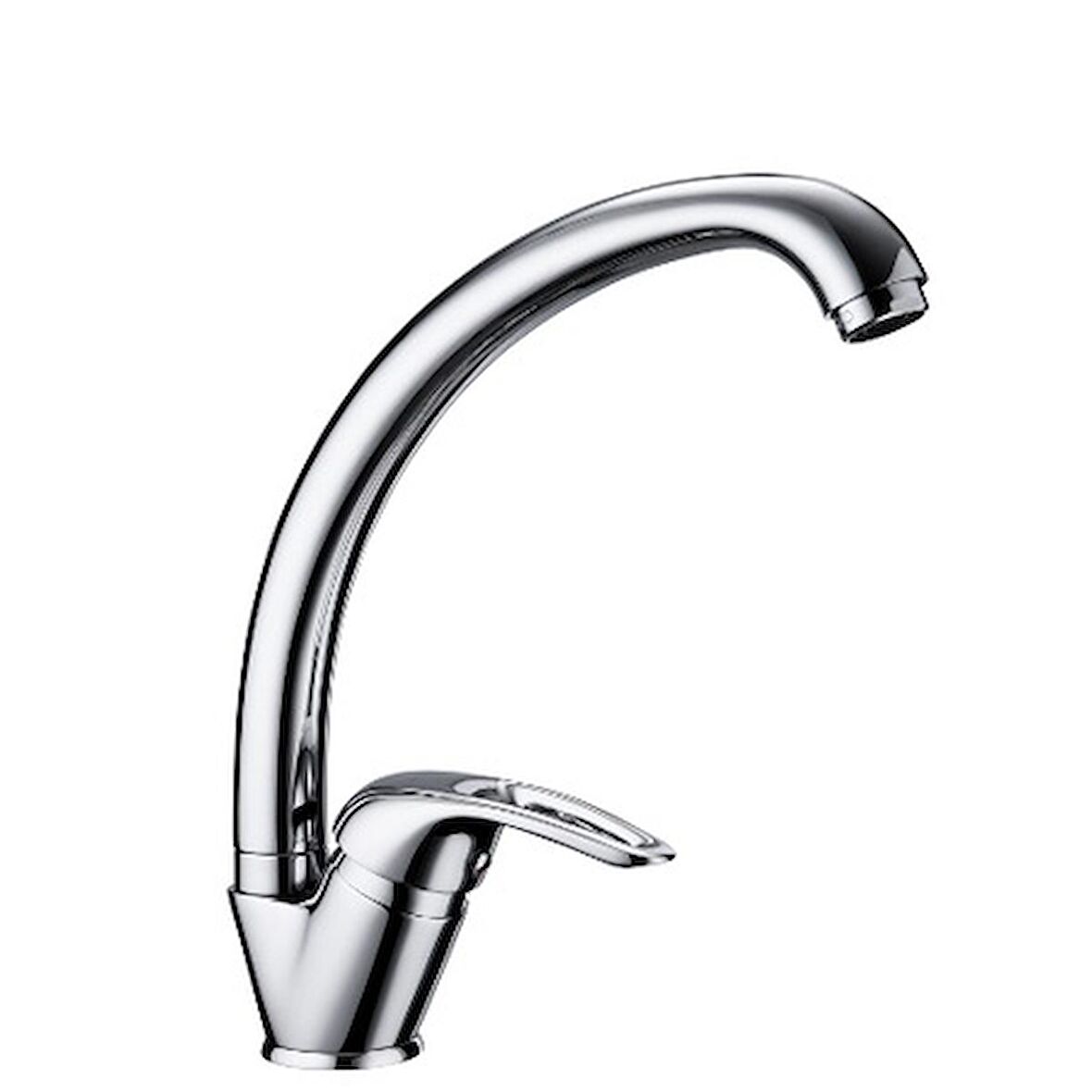 GPD Adrio MTE120 Gümüş Banyo Bataryası