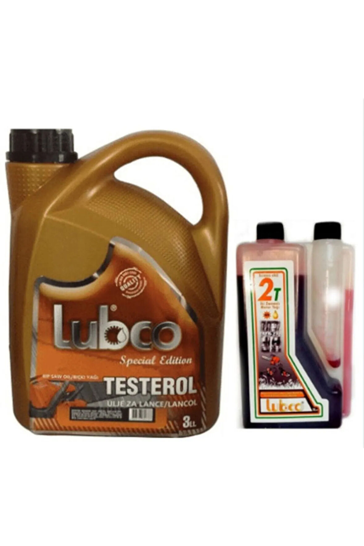 Testere Zincir Yağı 3lt+1 Lt Ölçekli Kırmızı 2t
