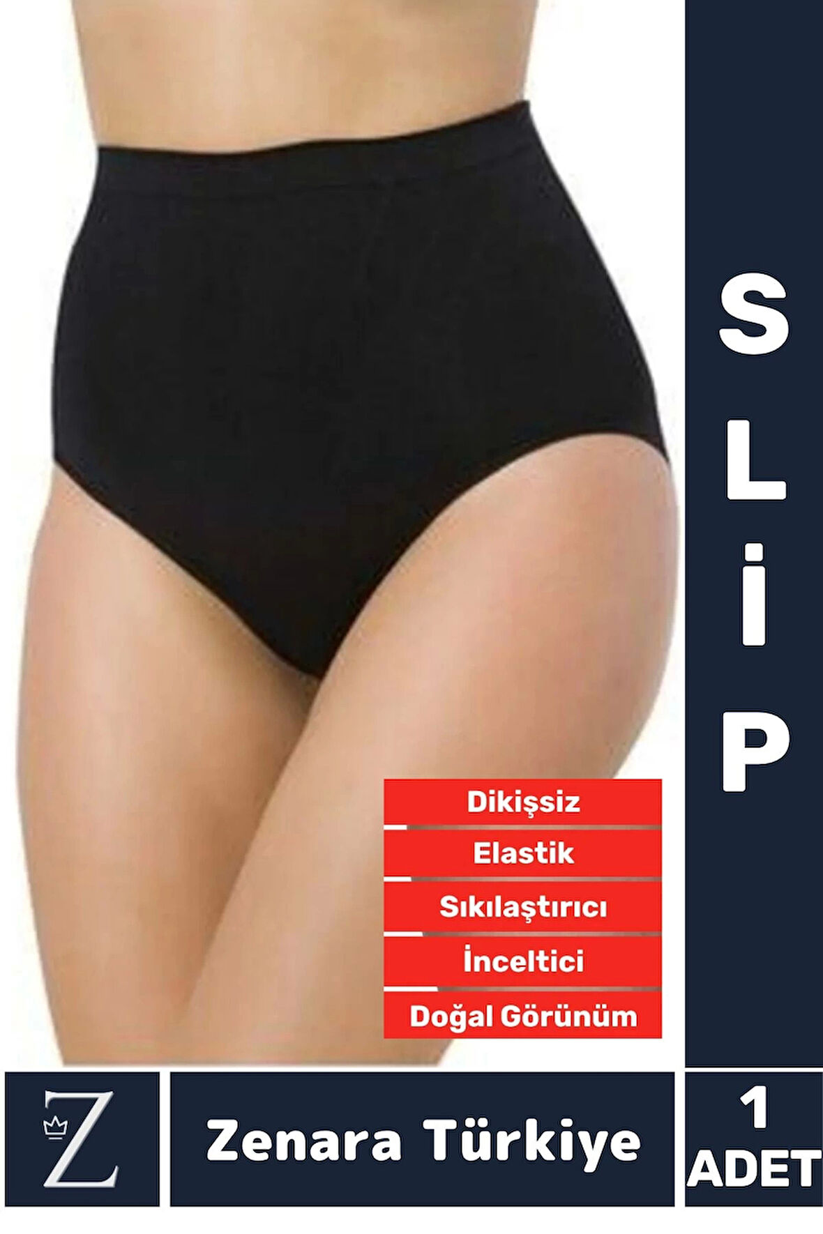 Gündelik İz Göstermez Alt Karın Toparlayan Sıkılaştıran İncelten Dikişsiz Yüksek Bel Slip Korse