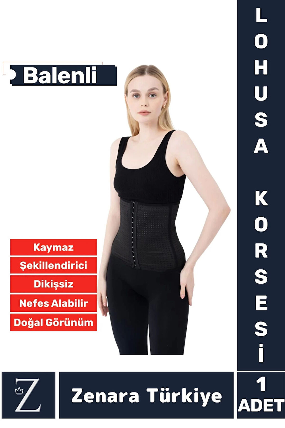 Özel Üretim Vücut Şekillendiren Beden Küçülten Toparlayan Doğum Sonrası Balenli Lohusa Korsesi