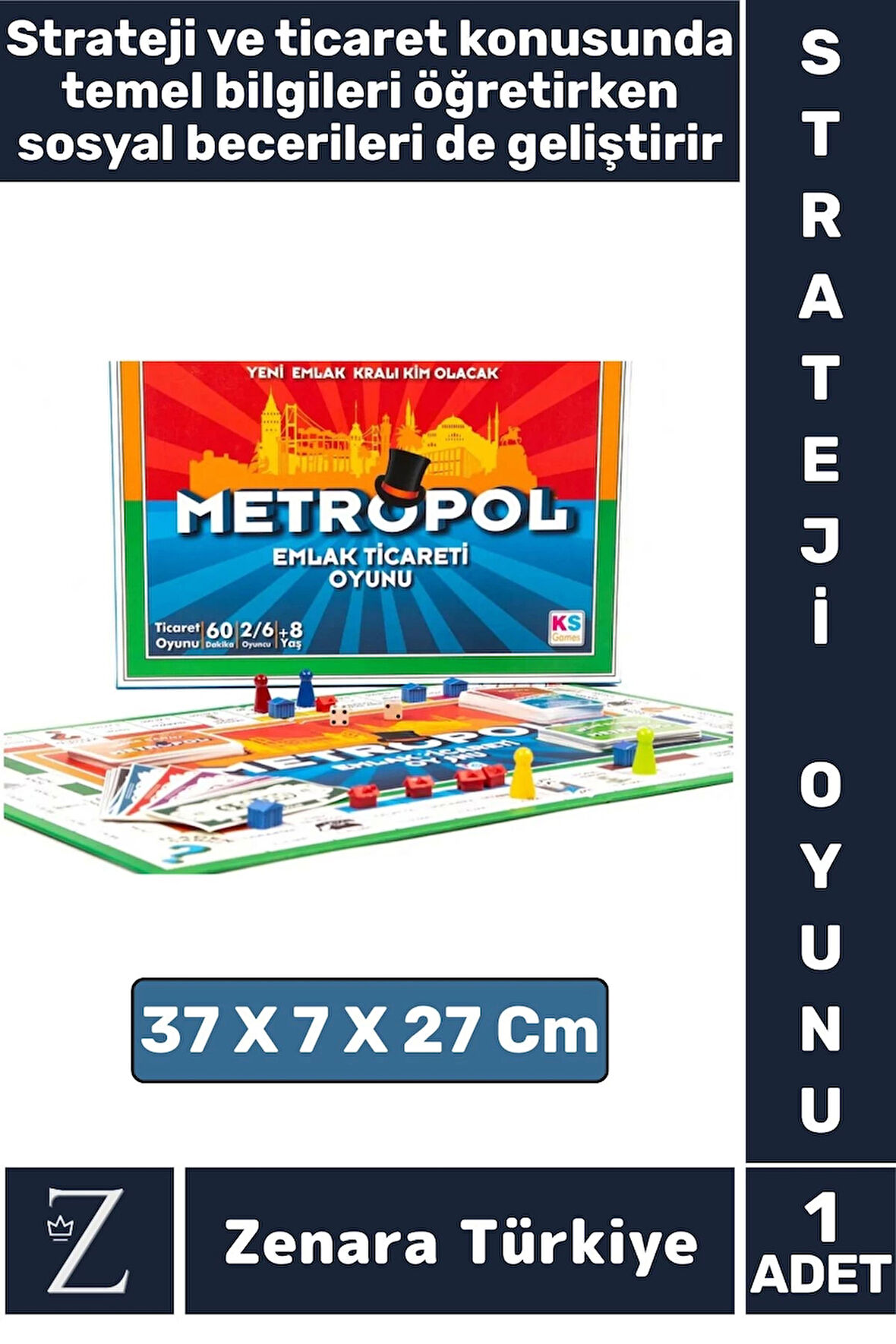 Eğlenceli İletişim Sosyal Stratejik Ticari Beceri Gelişimi Arkadaş Grup Oyun METROPOL EMLAK TİCARET