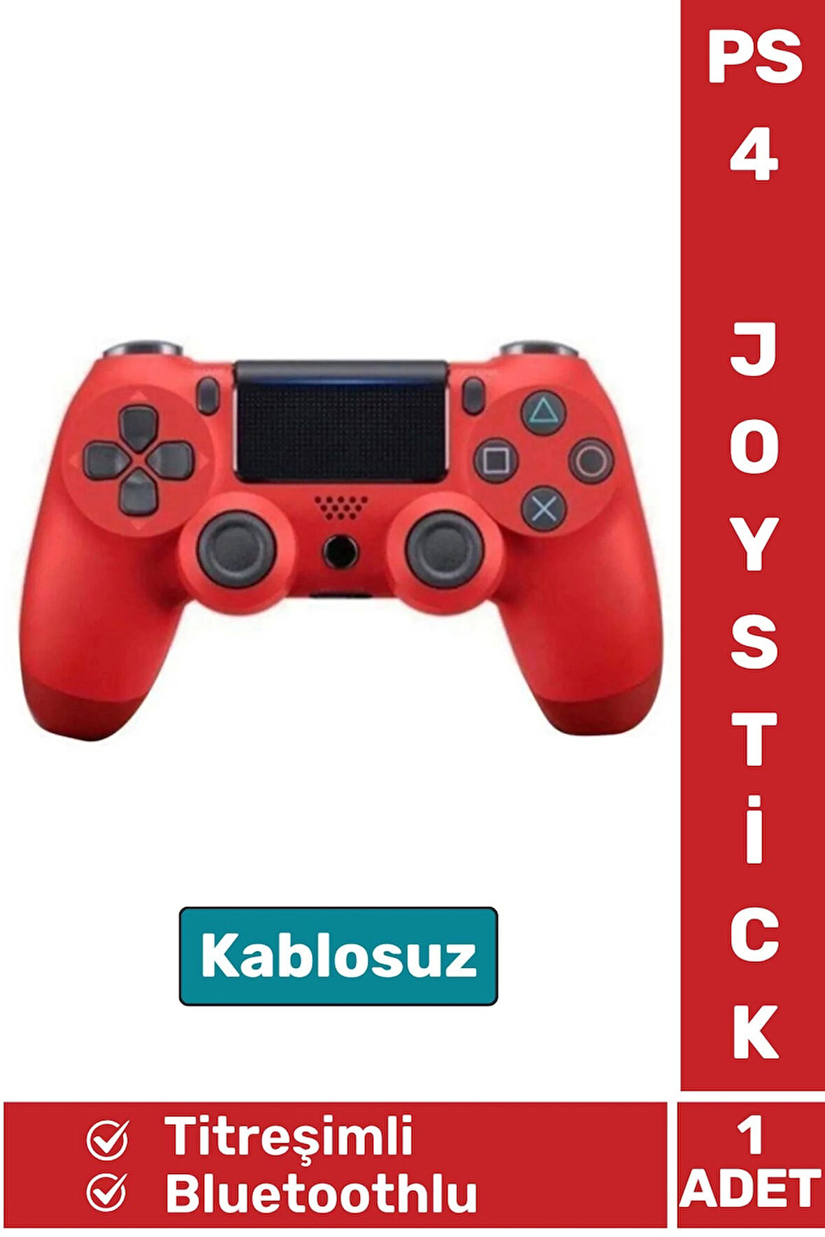 Premium Doubleshock 4 Kablosuz Titreşimli PS 4 / PC Uyumlu Playstation 4 Wireless Joystick Oyun Kolu