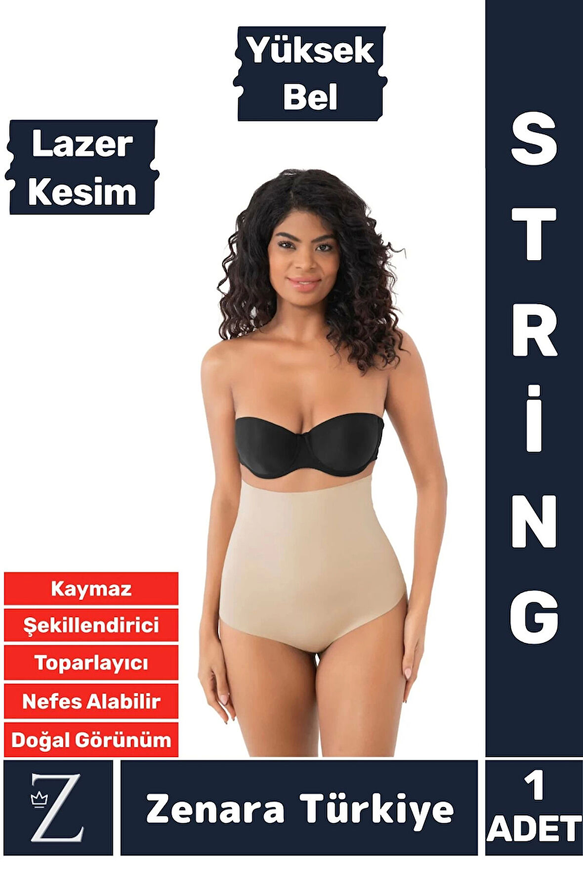 İz Göstermez Kaymaz Vücut Sıkılaştıran Şekillendiren Toparlayan LAZER KESİM Yüksek Bel String Korse