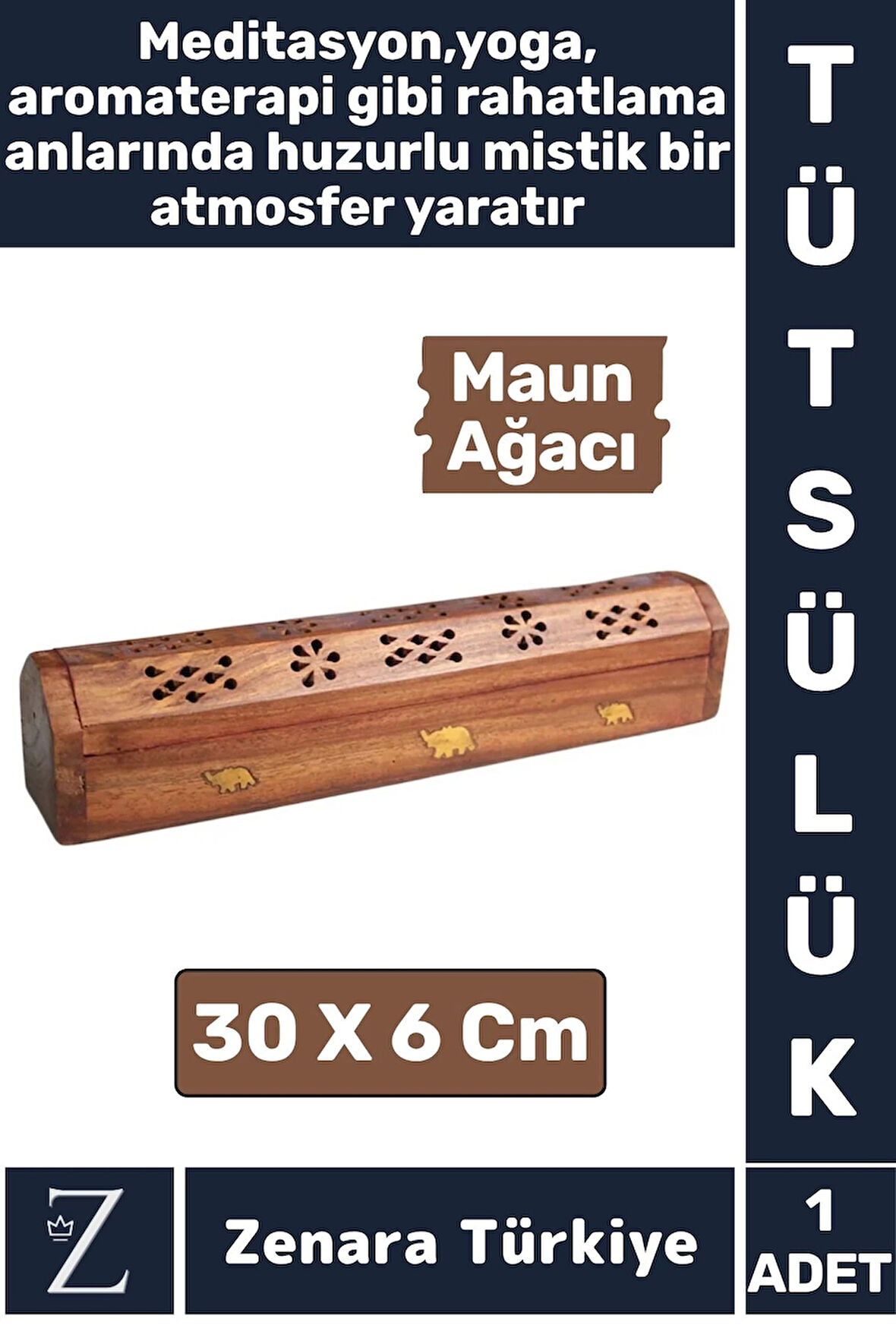 Yüksek Kalite Yoga Meditasyon Aromaterapi Chakra Pozitif Enerji Dayanıklı Maun Ağacı TABUT TÜTSÜLÜK