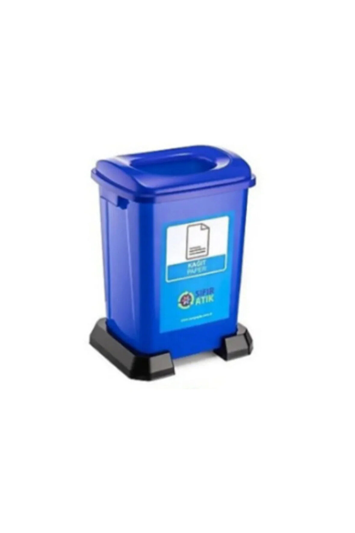 Geri Dönüşüm Kutusu Kağıt Atık Plastik Atık Cam ve Sıfır Atık Kutuları 50 Lt - 1 ADET