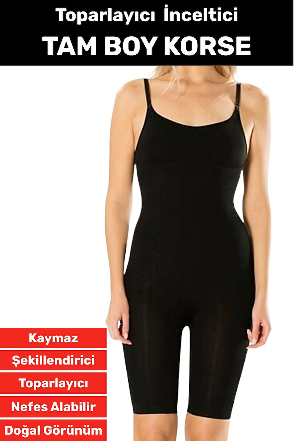 Özel Üretim İz İç Göstermez Kaymaz Sıkılaştırıcı Toparlayıcı Tam Boy Korse