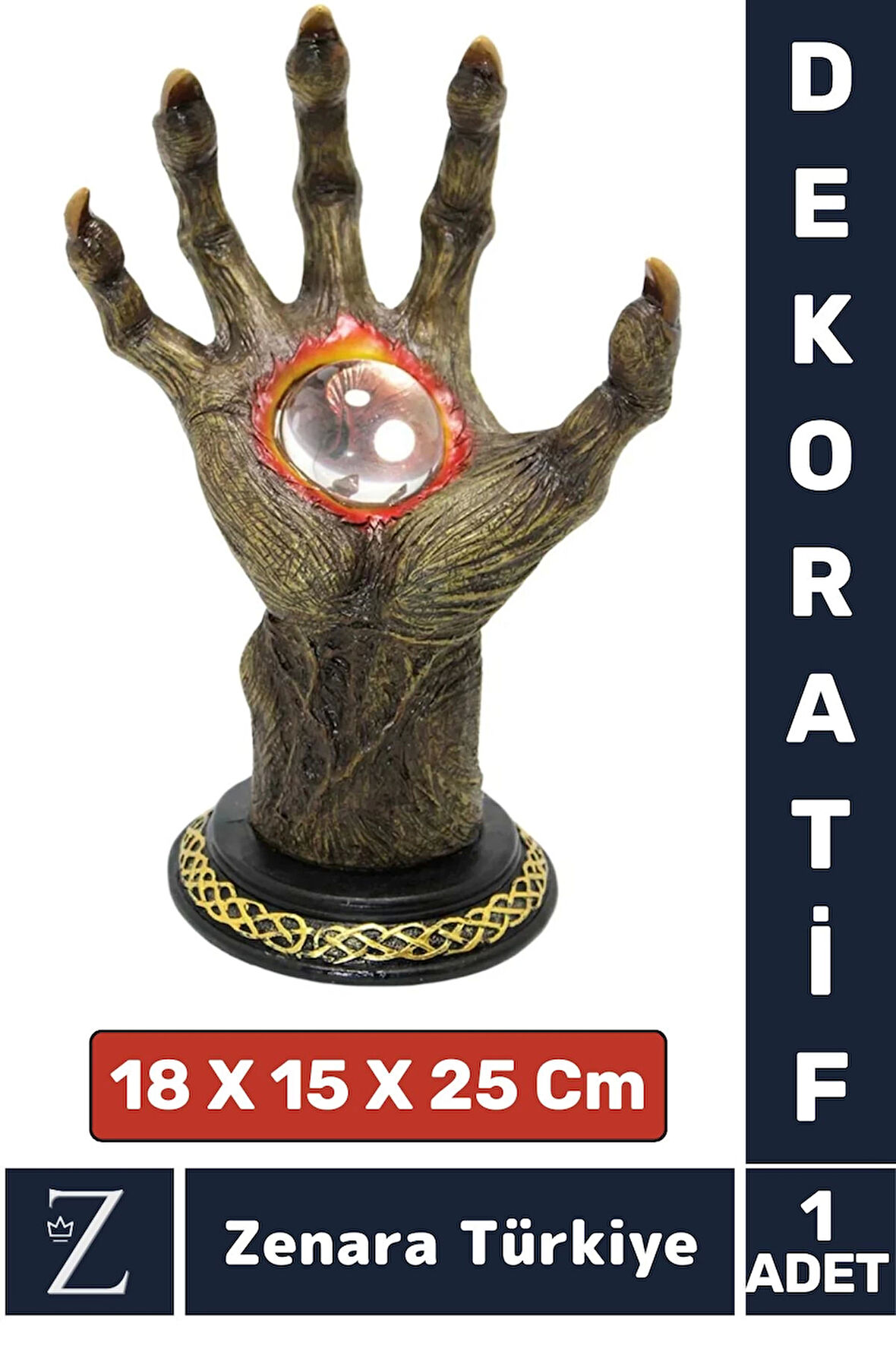 Premium Yüksek Kaliteli Çok Şık Dekoratif Hediyelik Özel Gün Biblo Koleksiyon POLYESTER EL FİGÜR