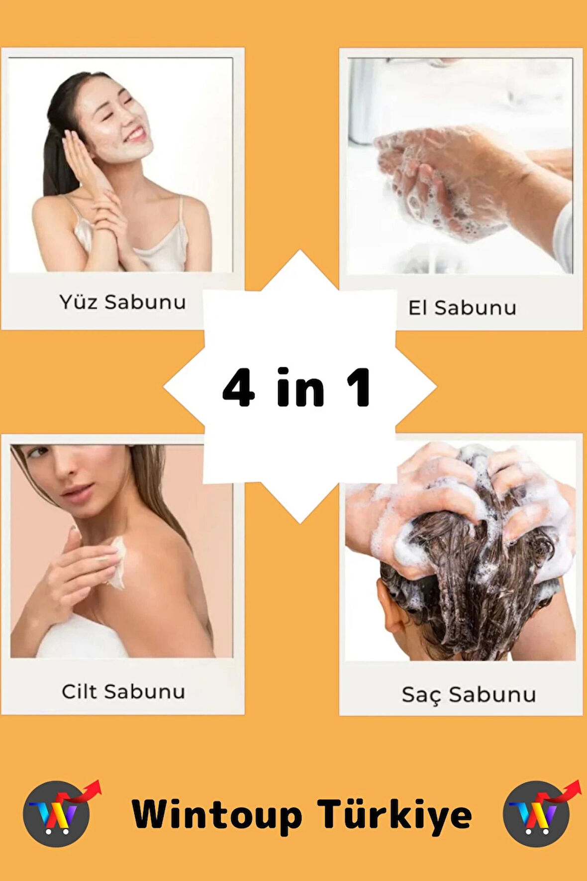 Doğal Güzel Kokulu Cilt Besleyici Yenileyici Saç Dökülmesine Karşı Organik Kayısı Sabunu 3 Adet