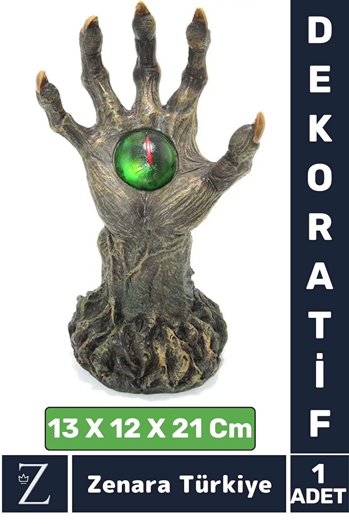 Premium Yüksek Kaliteli Çok Şık Dekoratif Hediyelik Özel Gün Biblo Koleksiyon POLYESTER EL FİGÜRÜ