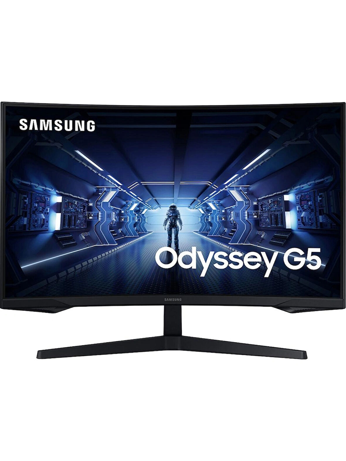 Samsung Odyssey G5 LC27G55TQBUXUF 27" 1 ms 2K Curved 144 Hz Oyuncu Monitörü - TEŞHİR ÜRÜNÜ