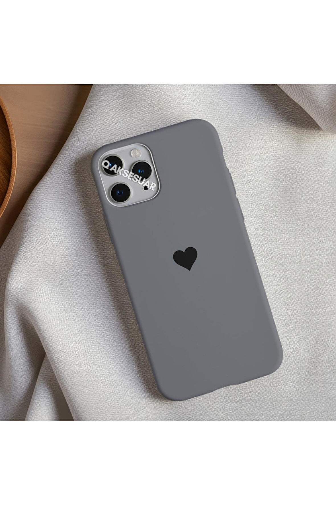 İphone 7 Plus Uyumlu Içi Kadifekalp Telefon Kılıf Yumuşak Doku Hissiı