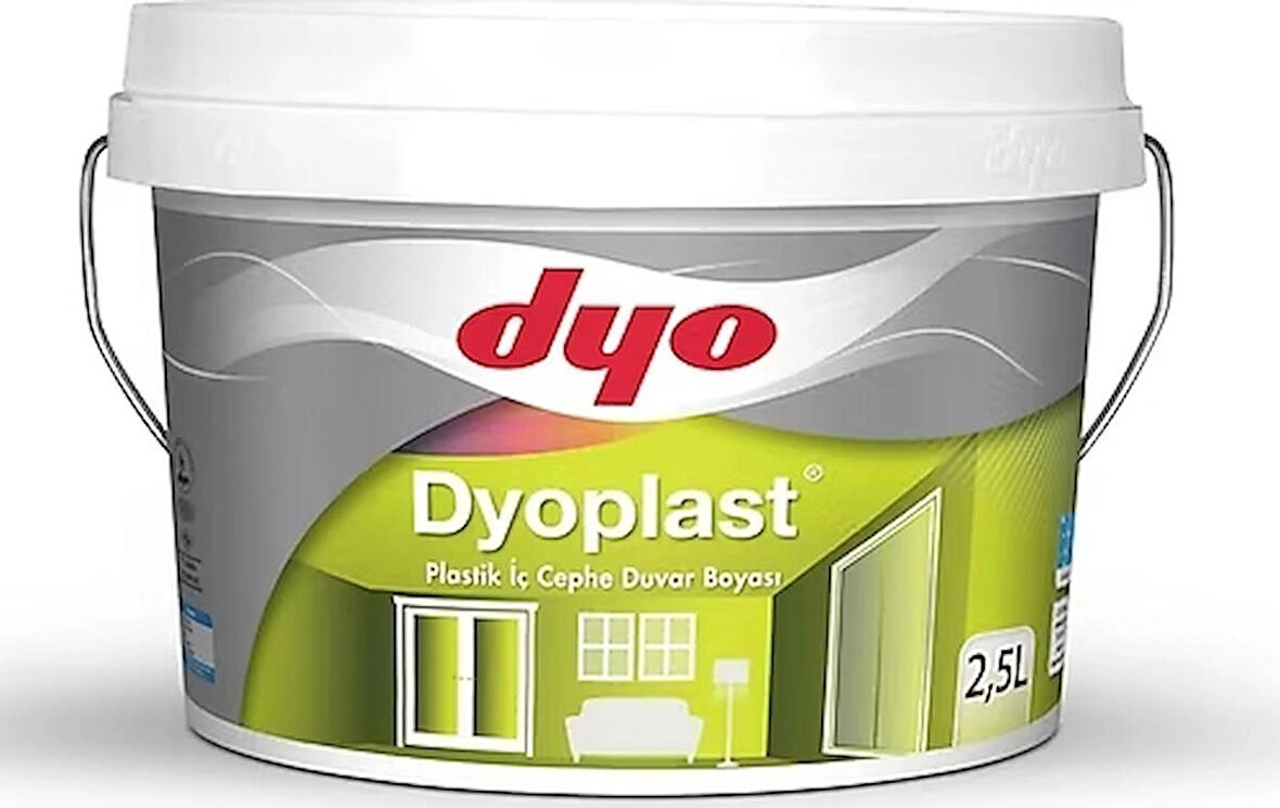 Dyoplast Plastik İç Cephe Boyası 2,5Lt