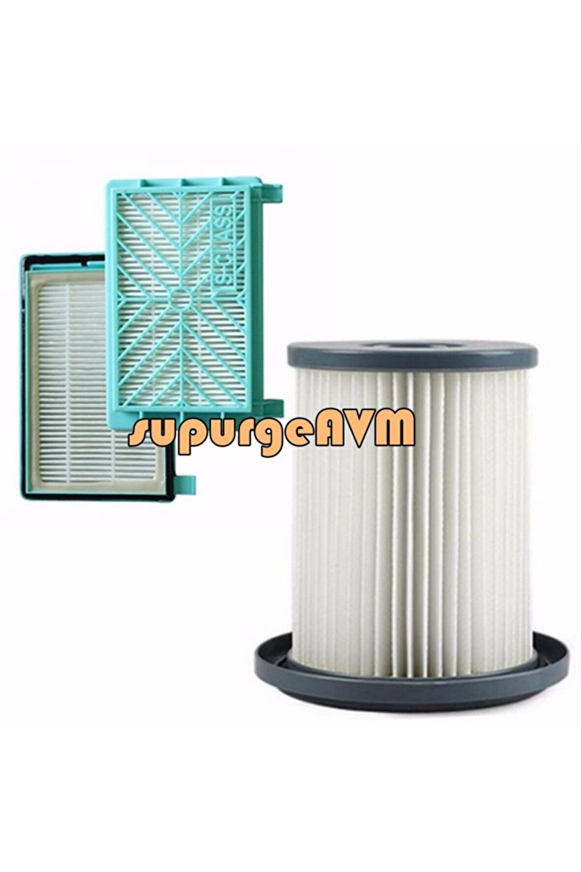 Magic Bags | Philips Uyumlu Fc 8732 - Fc 8734 Süpürge Hepa Filtre Seti