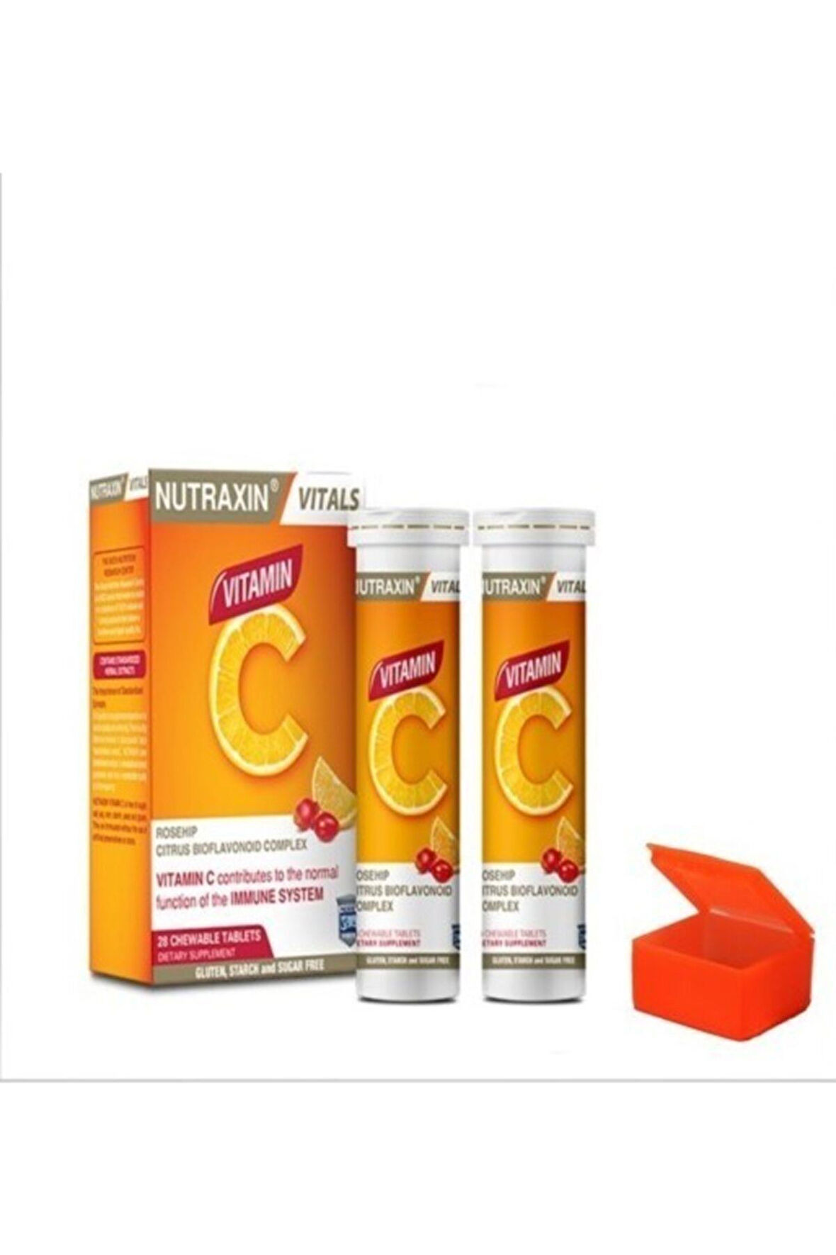 Vitamin C 28 Çiğneme Tableti + Hap Kutusu
