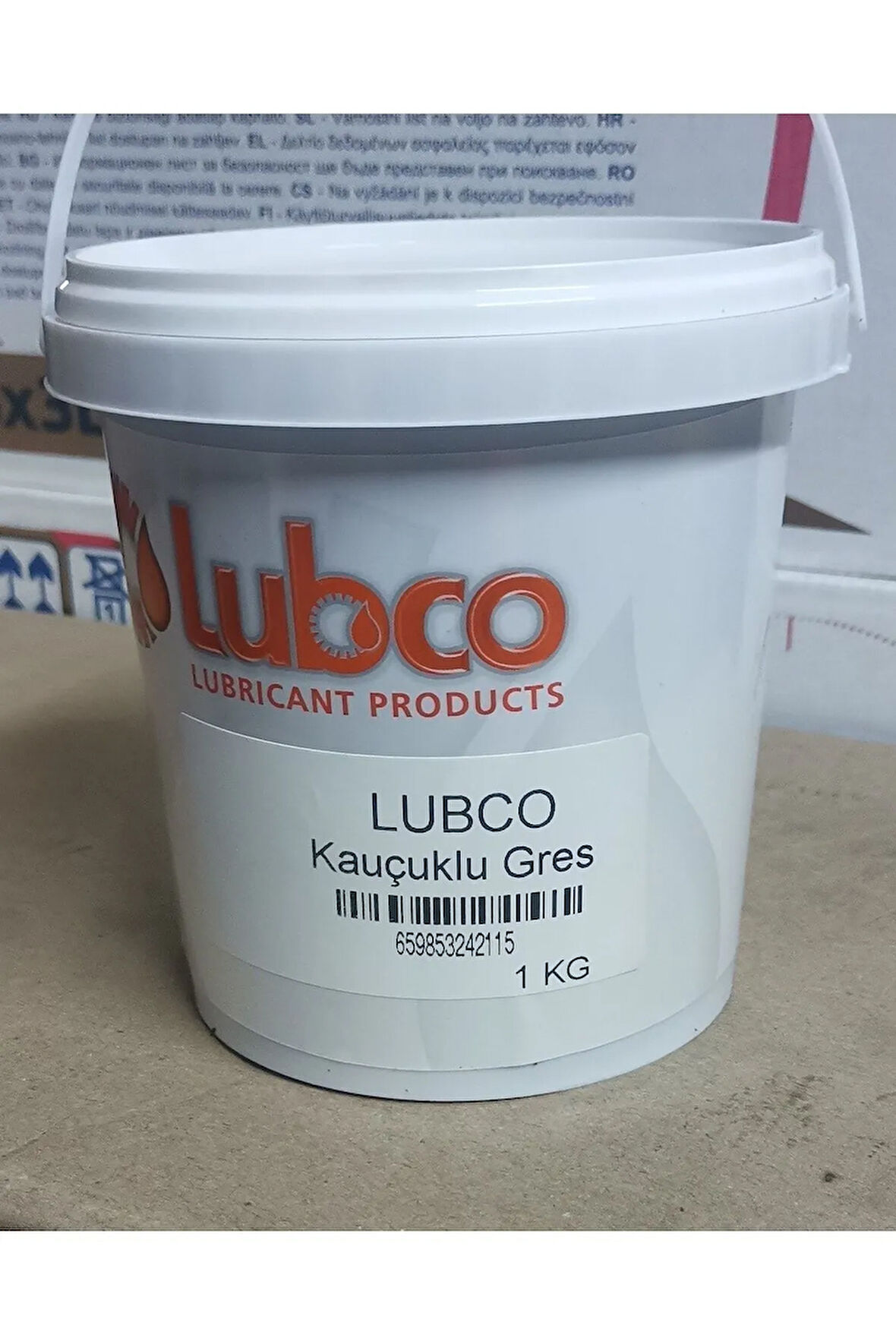180cc Isıya Dayanıklı Kauçuklu Yeşil Gres 1 Kg