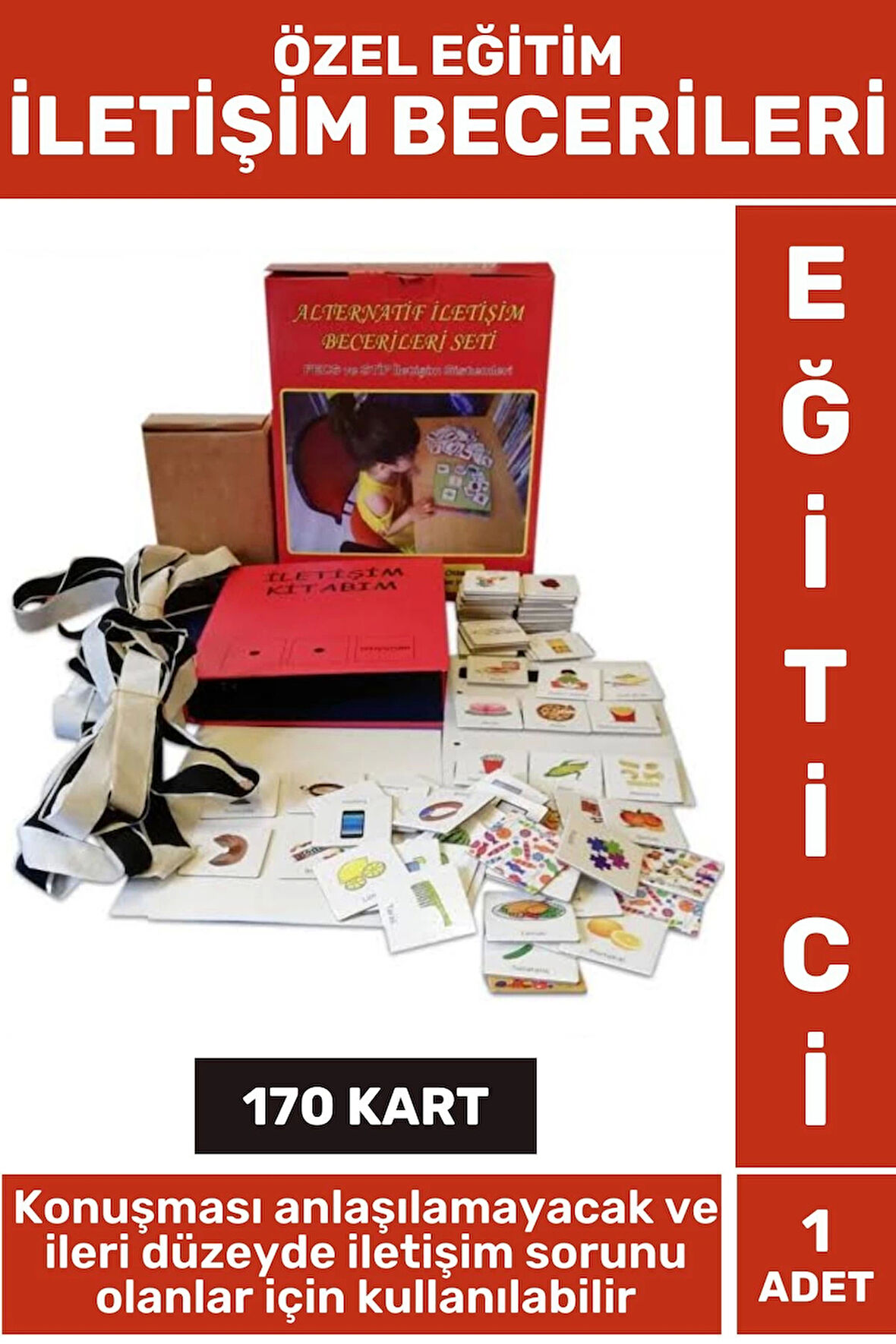 Özel Tüm Yaşlar Eğitici Özel Eğitim Konuşma İletişim Bozukluğu Geliştirici İLETİŞİM BECERİLERİ SETİ