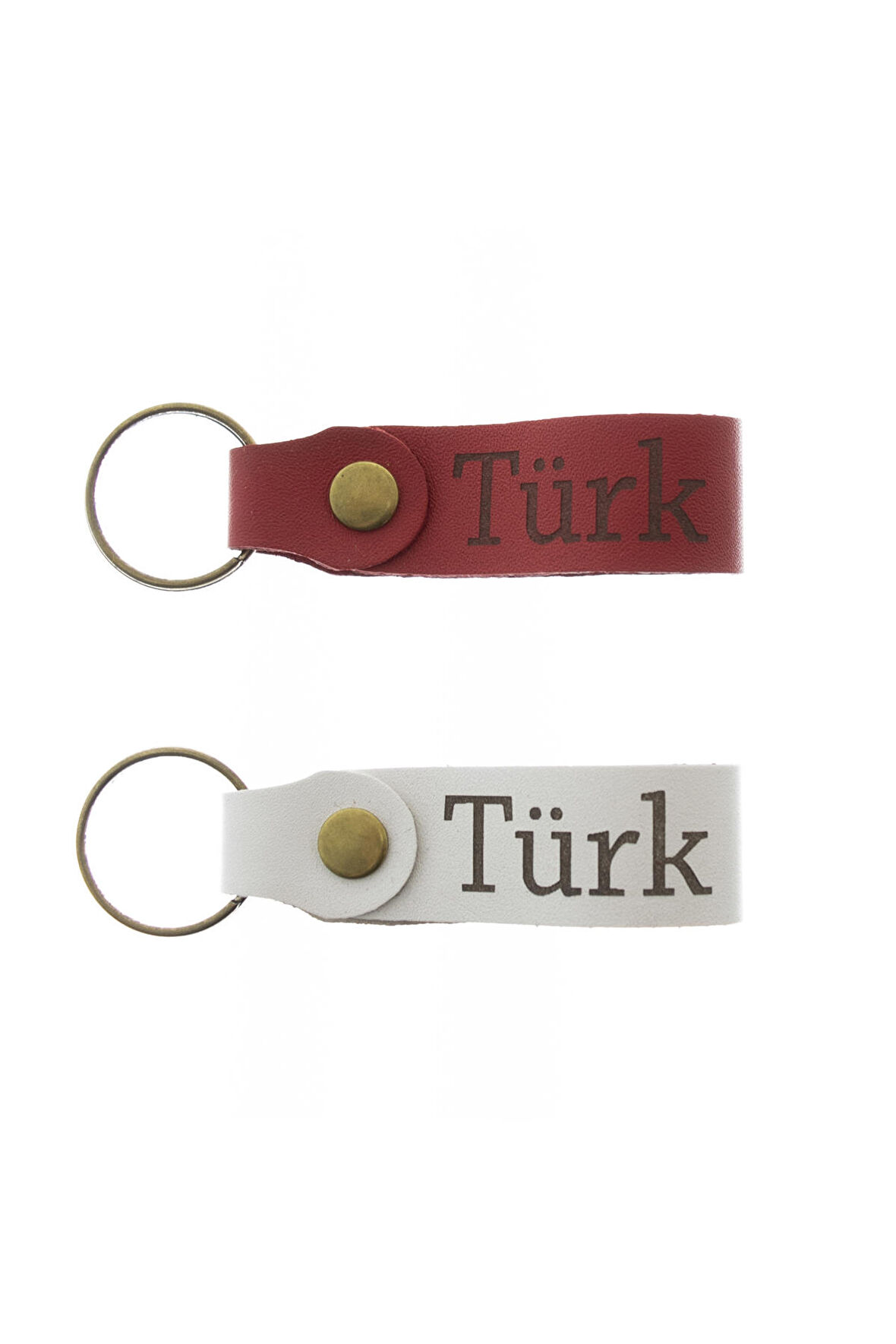 Türk Yazılı Deri Anahtarlık