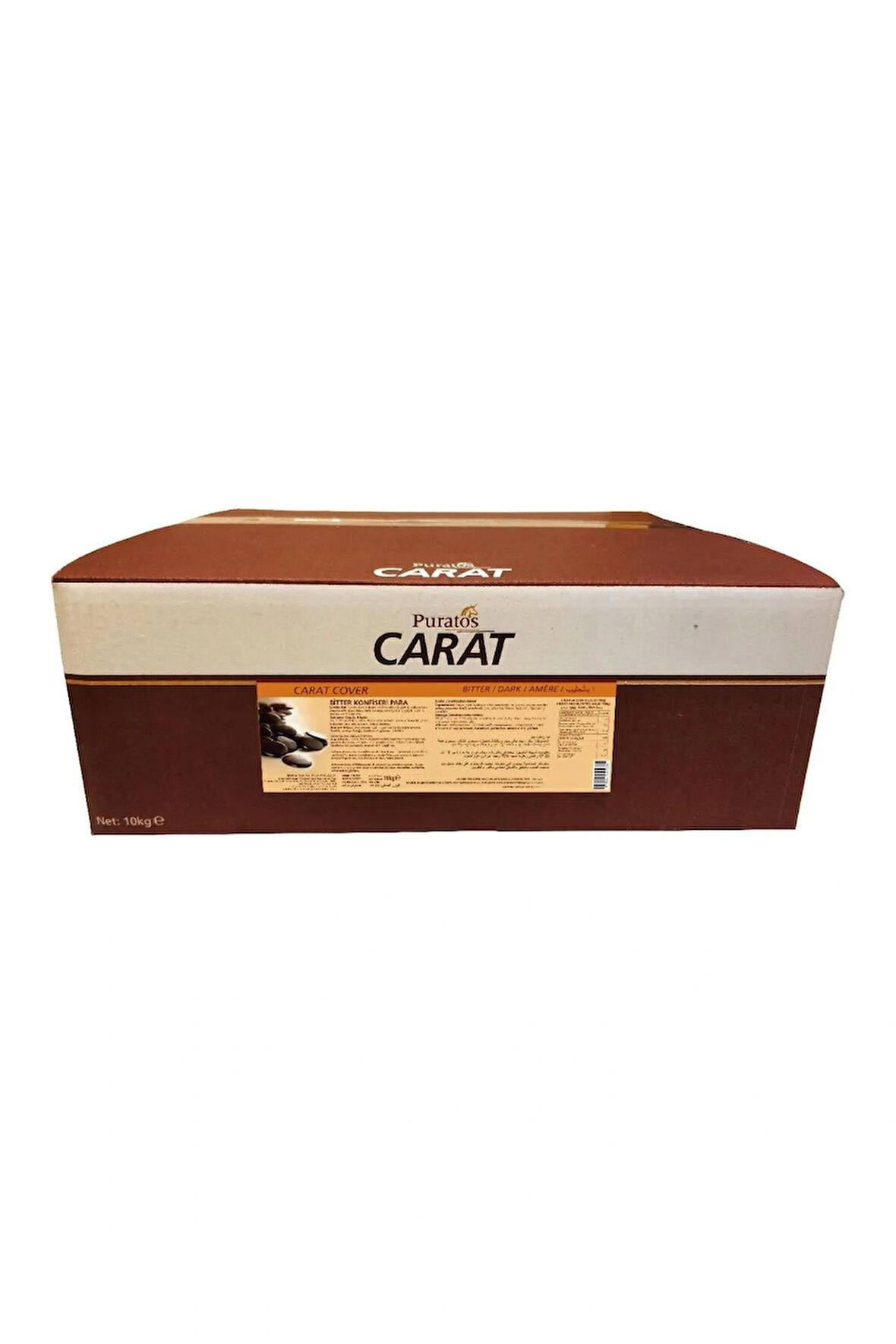  COVER BİTTER KONFİSERİ PARA ÇİKOLATA 10 KG.
