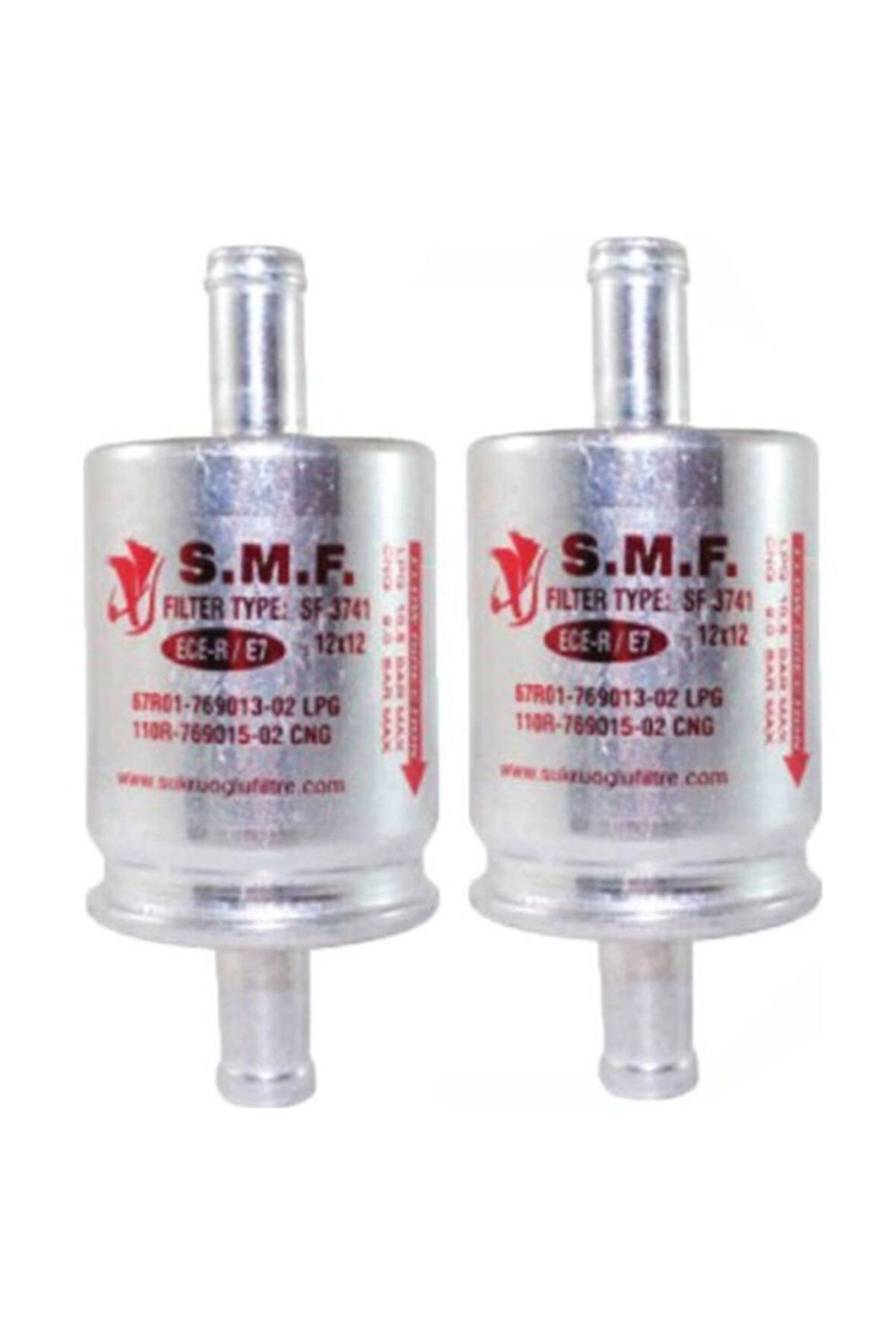 Otogaz Lpg Filtresi Lpg Ara Filtre 12*12 Mm(2 Adet)