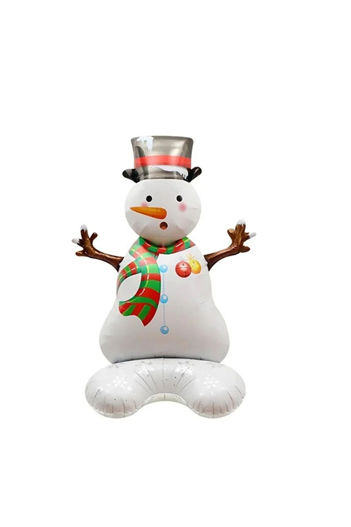 Ayaklı Kardan Adam Folyo Balon