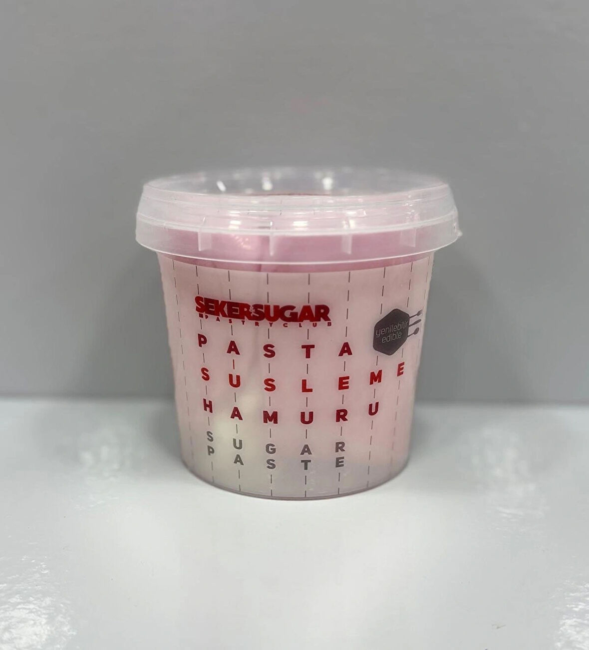 Şeker & Sugar - AÇIK PEMBE (BEBE PEMBE) Şeker Hamuru 500gr