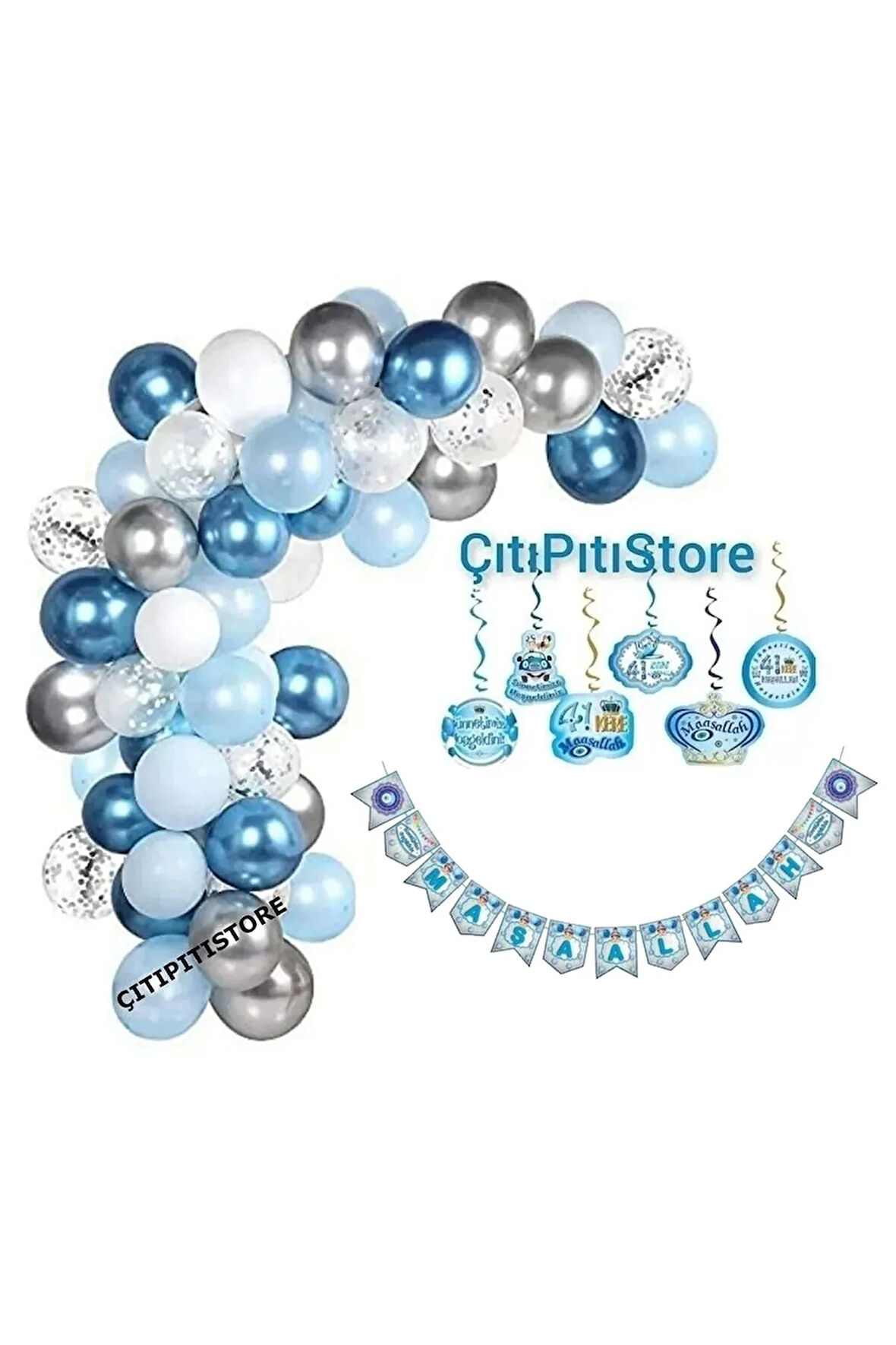 Sünnet Seti Balon Zincir Set